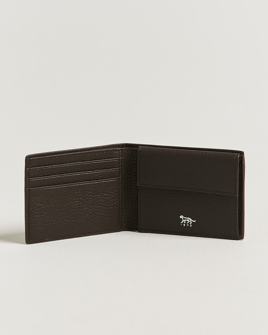 Mies | Lompakot | Tiger of Sweden | Wivallius Leather Wallet Dark Brown