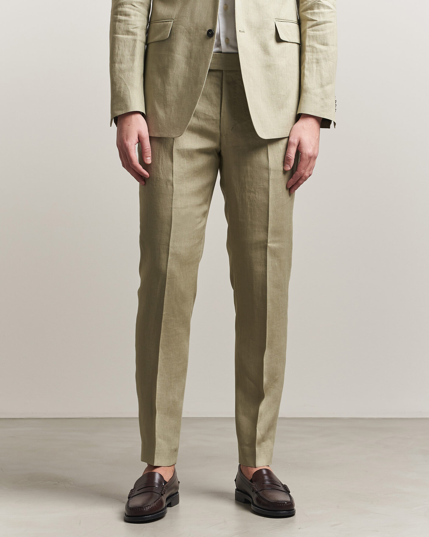 Mies | Housut | Tiger of Sweden | Tenuta Linen Suit Trousers Mole