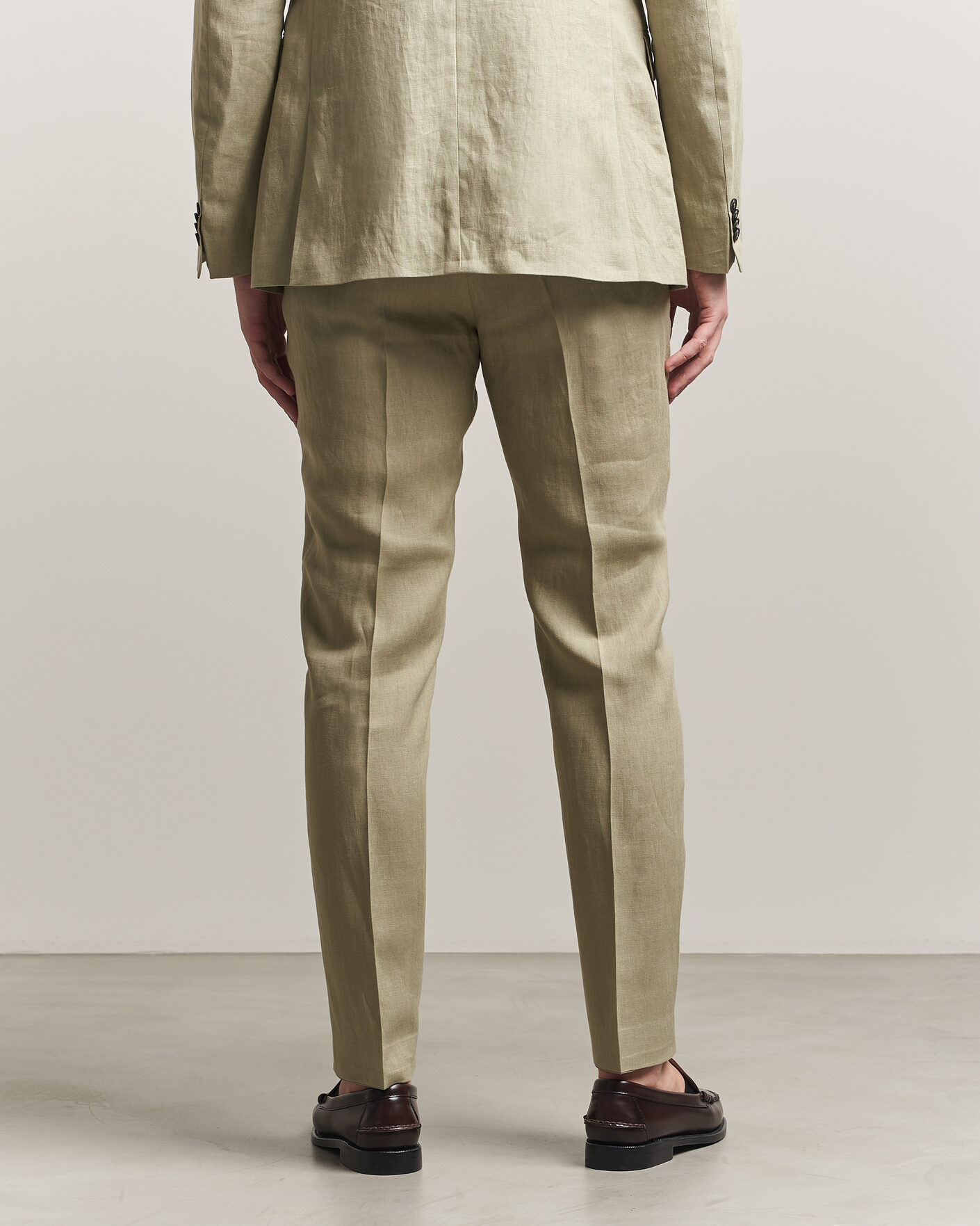 Mies | Housut | Tiger of Sweden | Tenuta Linen Suit Trousers Mole