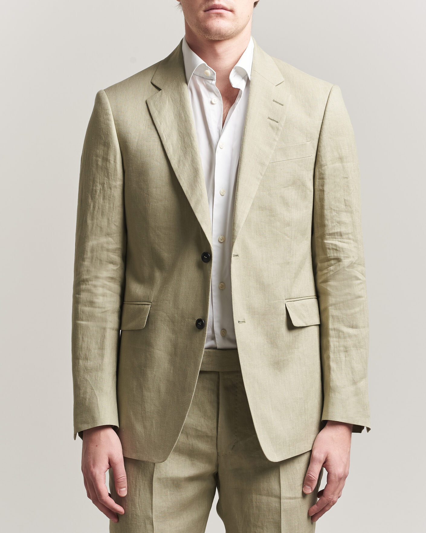 Mies | Pikkutakit | Tiger of Sweden | Justin Linen Suit Blazer Mole