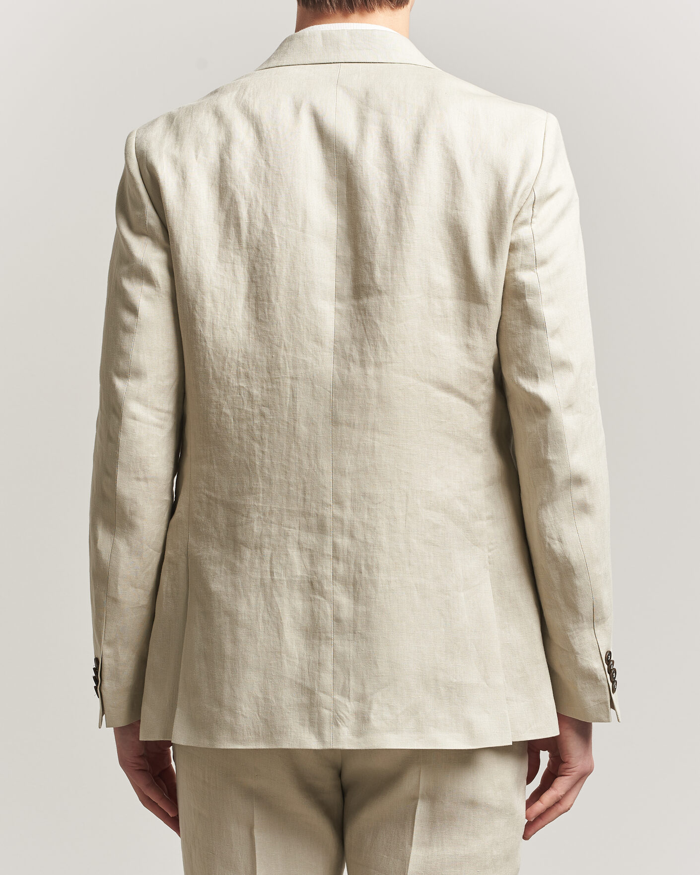 Mies | Pikkutakit | Tiger of Sweden | Justin Linen Suit Blazer Cream Sand