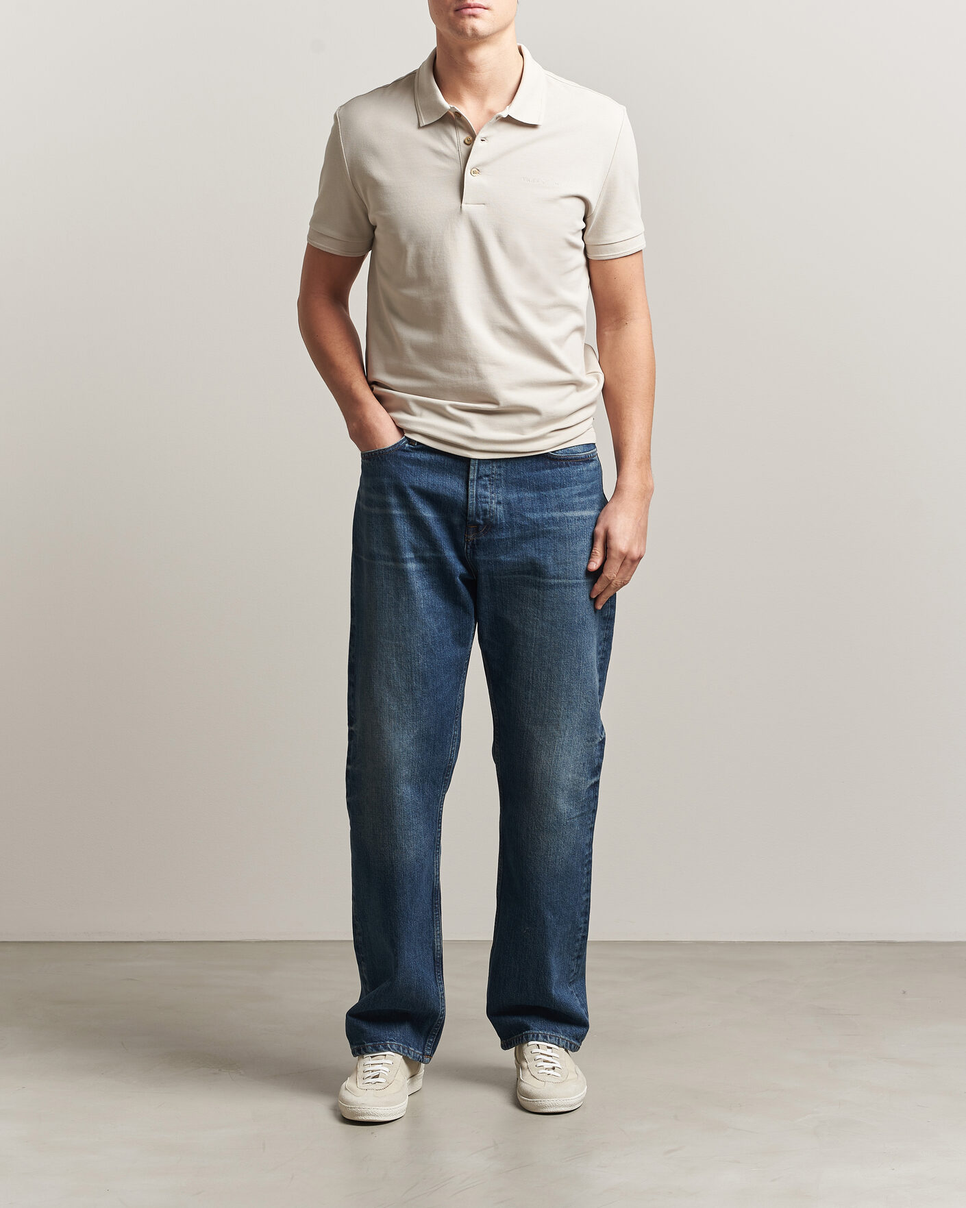 Mies | Pikeet | Tiger of Sweden | Darios Polo Seline Grey