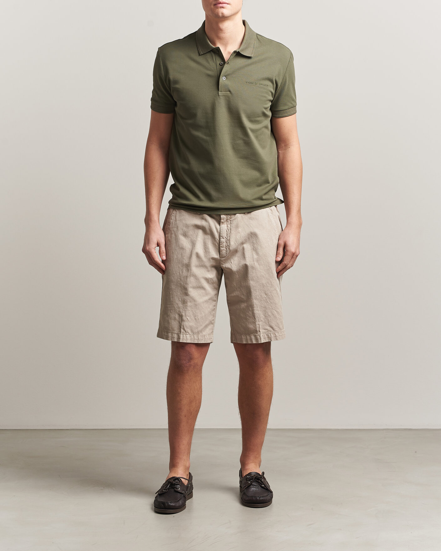 Mies | Pikeet | Tiger of Sweden | Darios Polo Kalamata Green