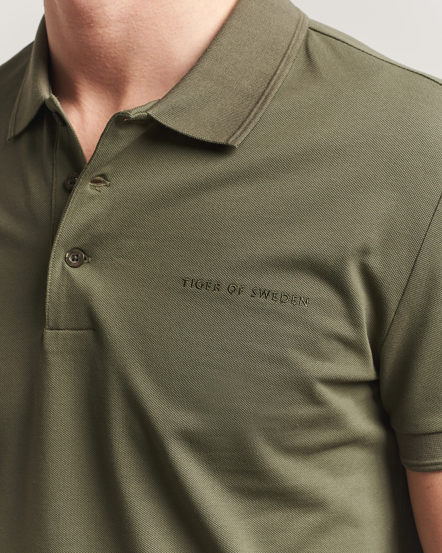 Mies | Pikeet | Tiger of Sweden | Darios Polo Kalamata Green