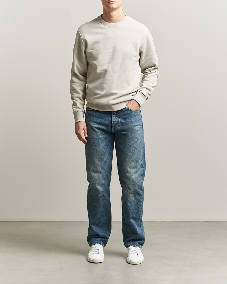 Mies | Puserot | Tiger of Sweden | Emerson Crew Neck Sweatshirt Seline Grey