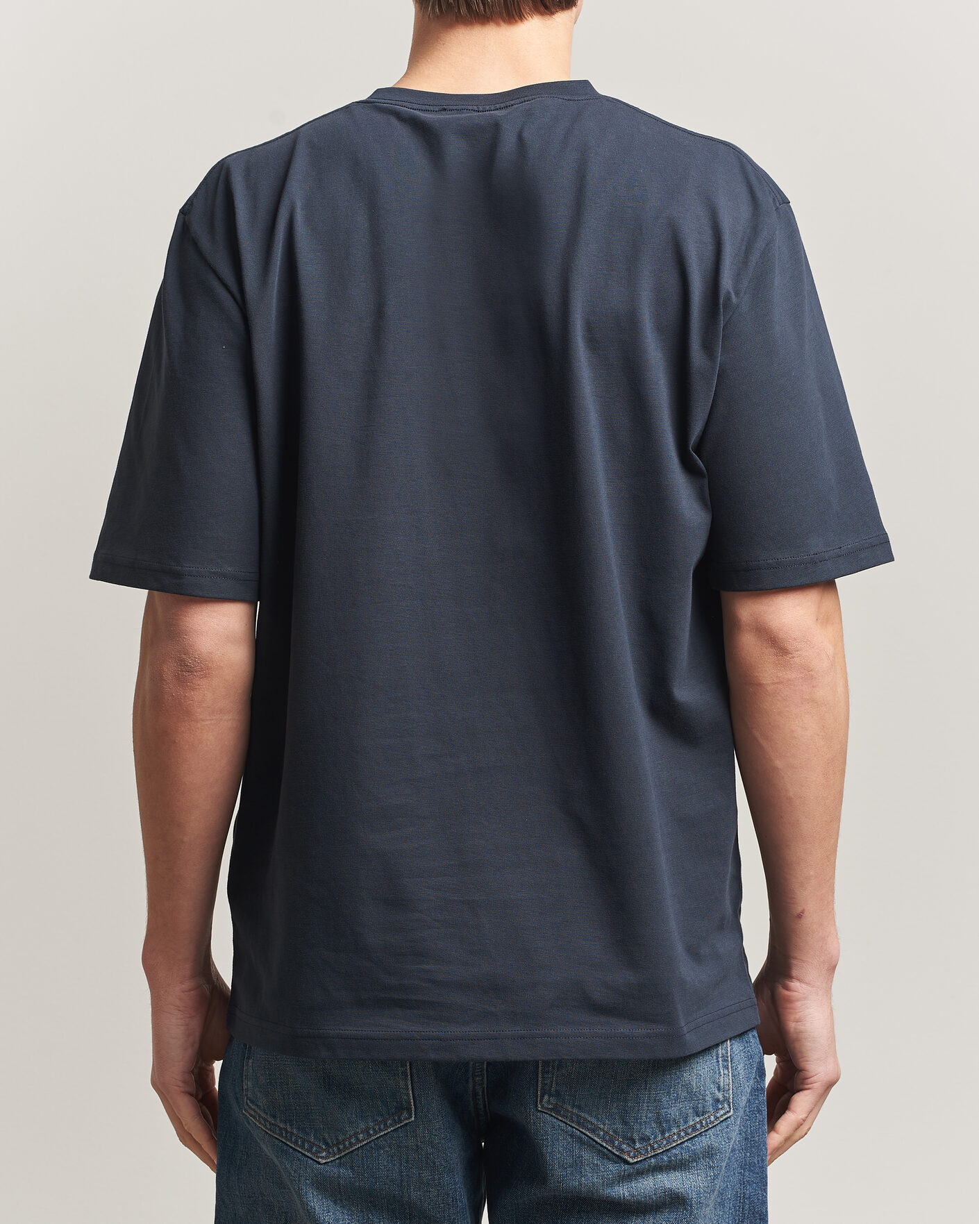 Mies | T-paidat | Tiger of Sweden | Pro Logo Crew Neck T-Shirt Light Ink