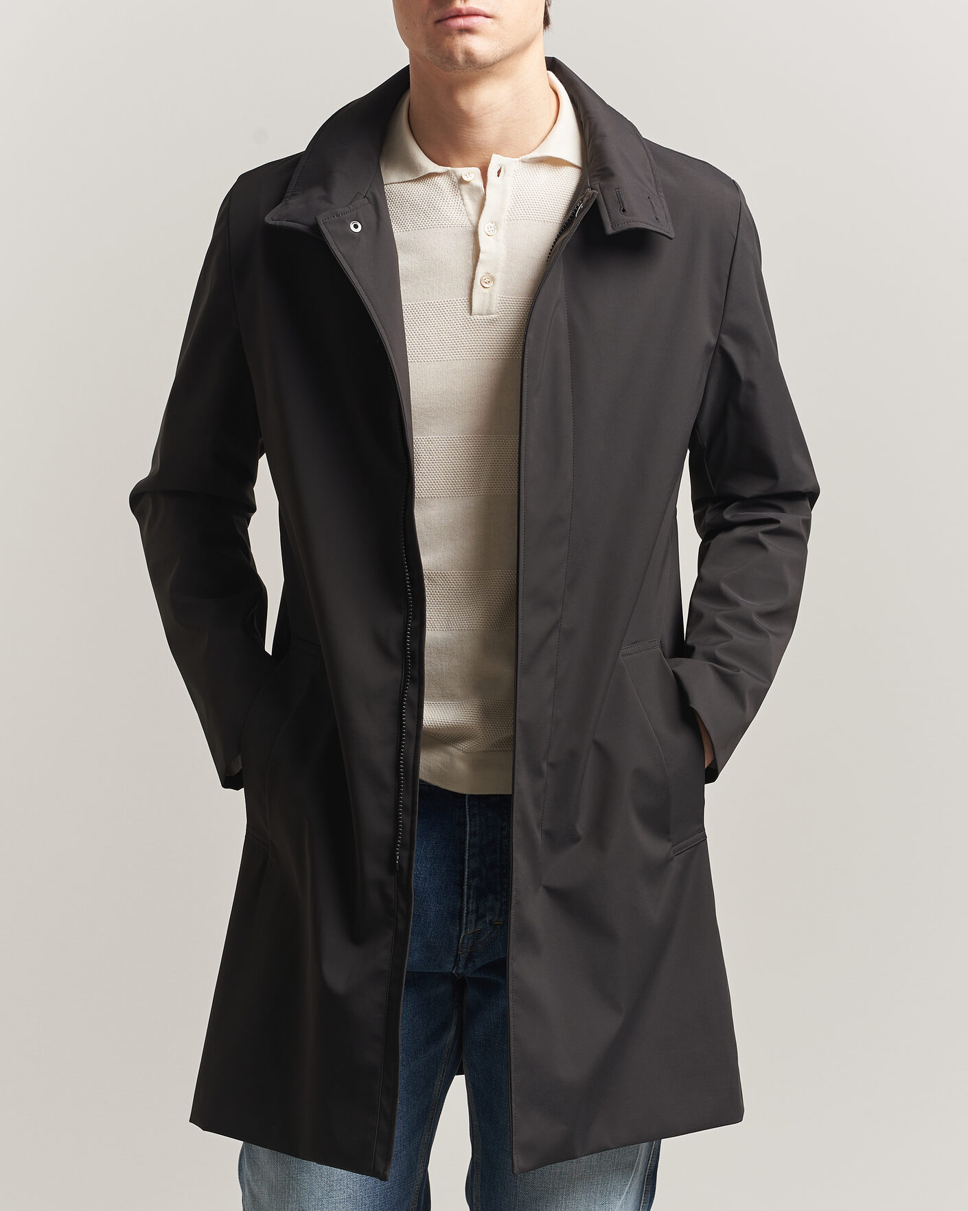 Mies | Takit | Tiger of Sweden | Aleric Coat Black