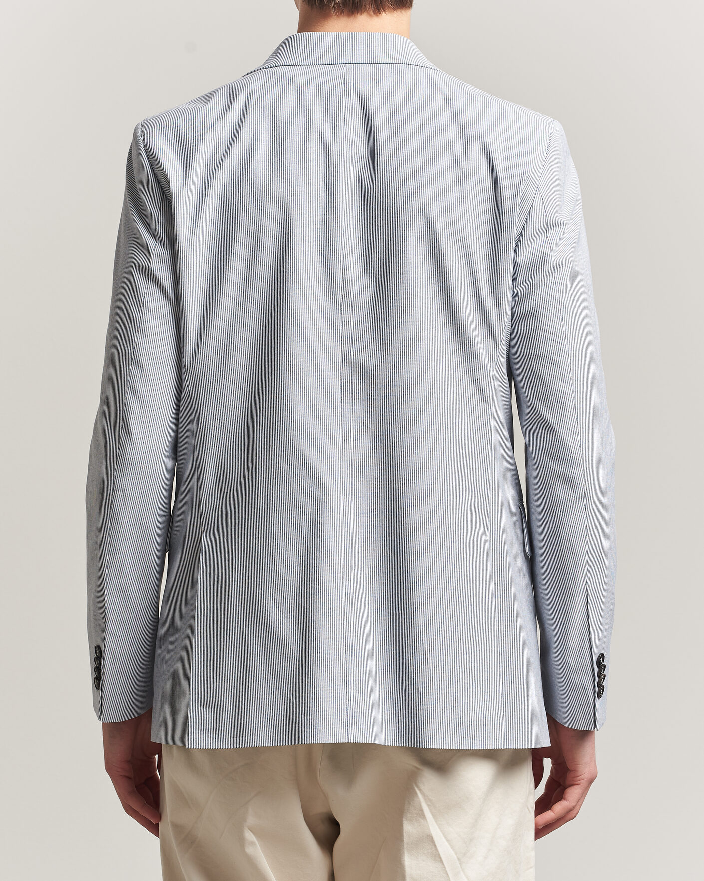 Mies | Pikkutakit | Tiger of Sweden | Ease Cotton Double Breasted Blazer Thunder Blue