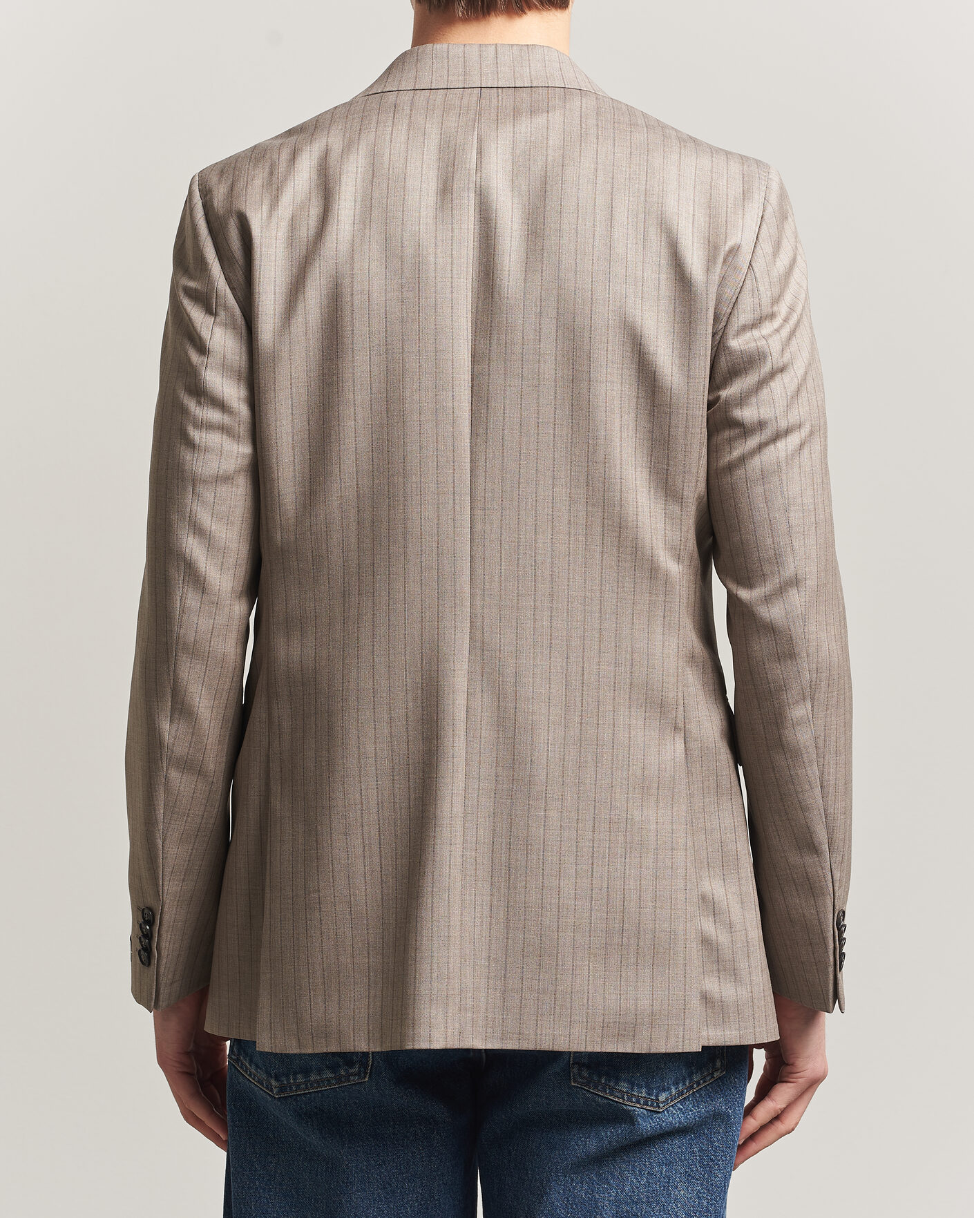 Mies | Pikkutakit | Tiger of Sweden | Ease Wool Pinstriped Blazer Clay