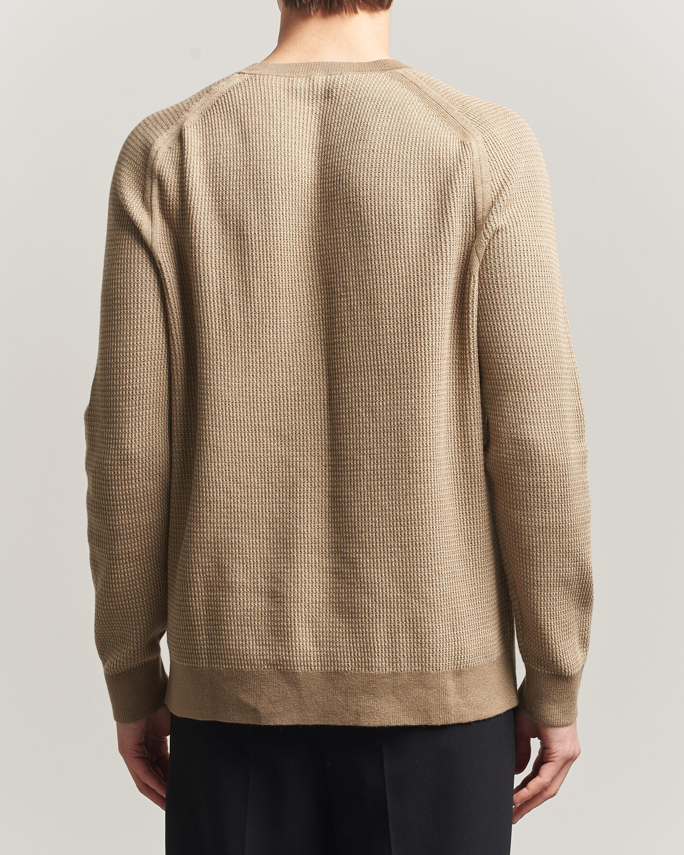 Mies | Puserot | Tiger of Sweden | Martin Knitted Sweater Umber Brown