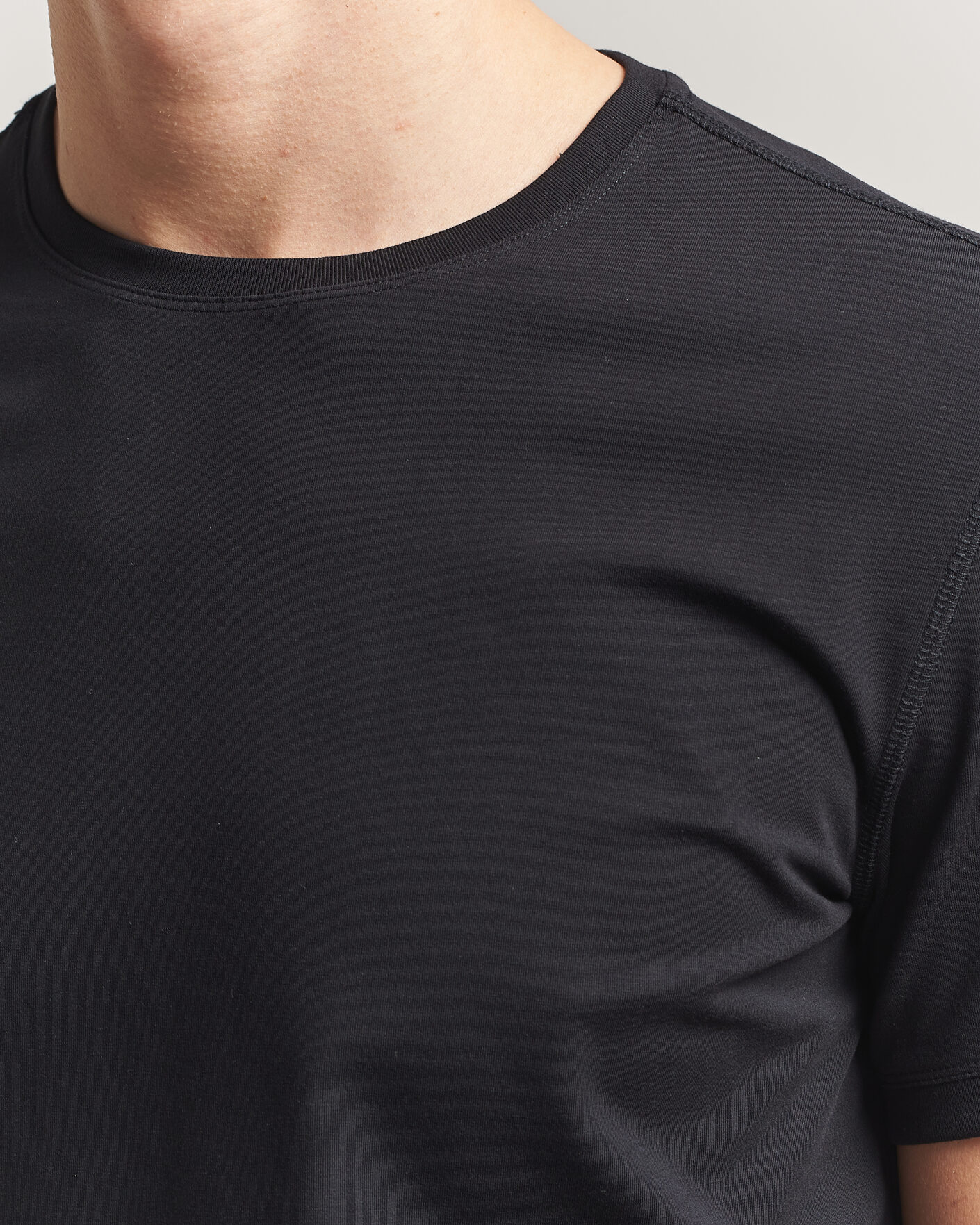 Mies | T-paidat | Tiger of Sweden | Heimdal 2-Pack Crew Neck T-Shirt Black