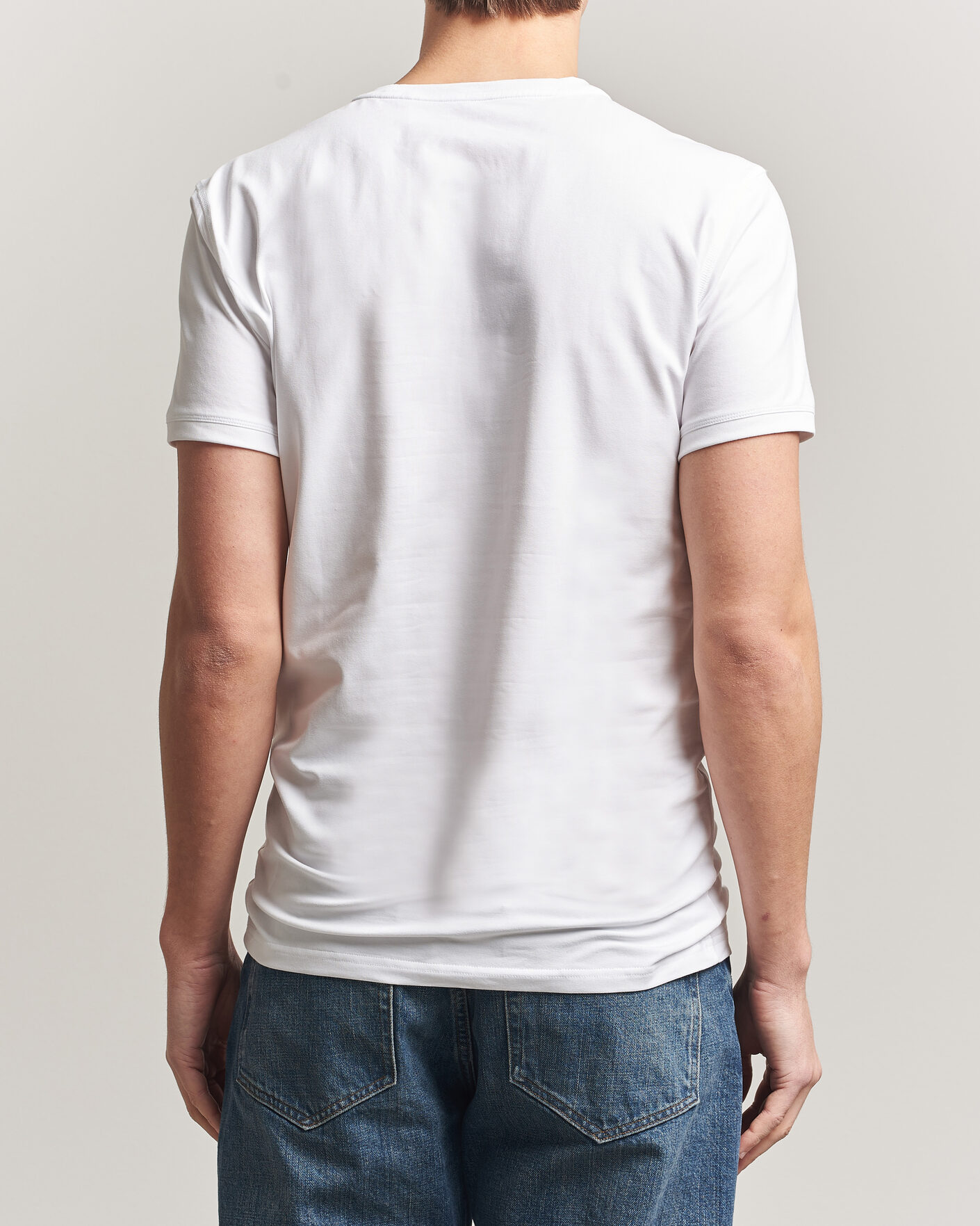 Mies | T-paidat | Tiger of Sweden | Heimdal 2-Pack Crew Neck T-Shirt Pure White