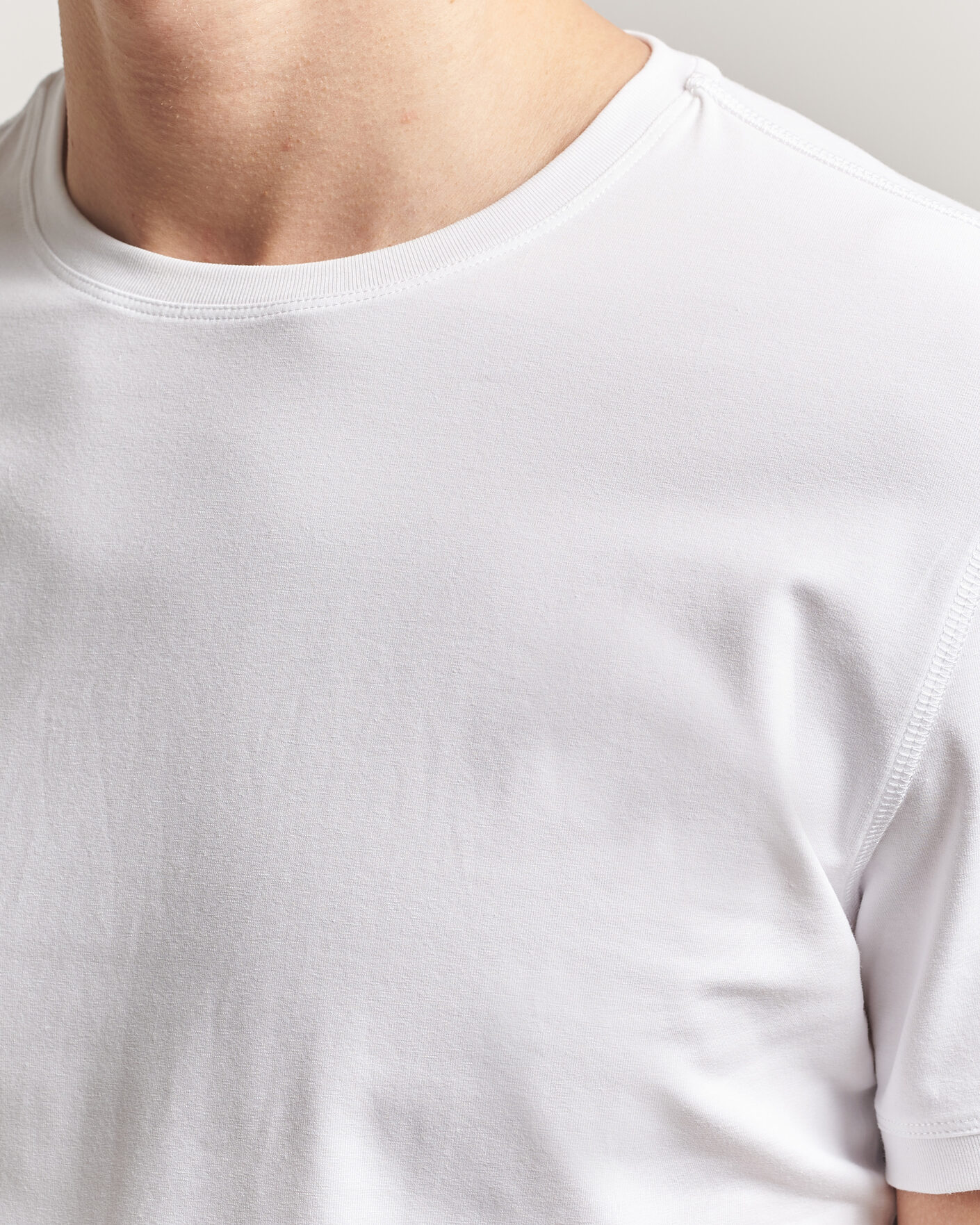 Mies | T-paidat | Tiger of Sweden | Heimdal 2-Pack Crew Neck T-Shirt Pure White