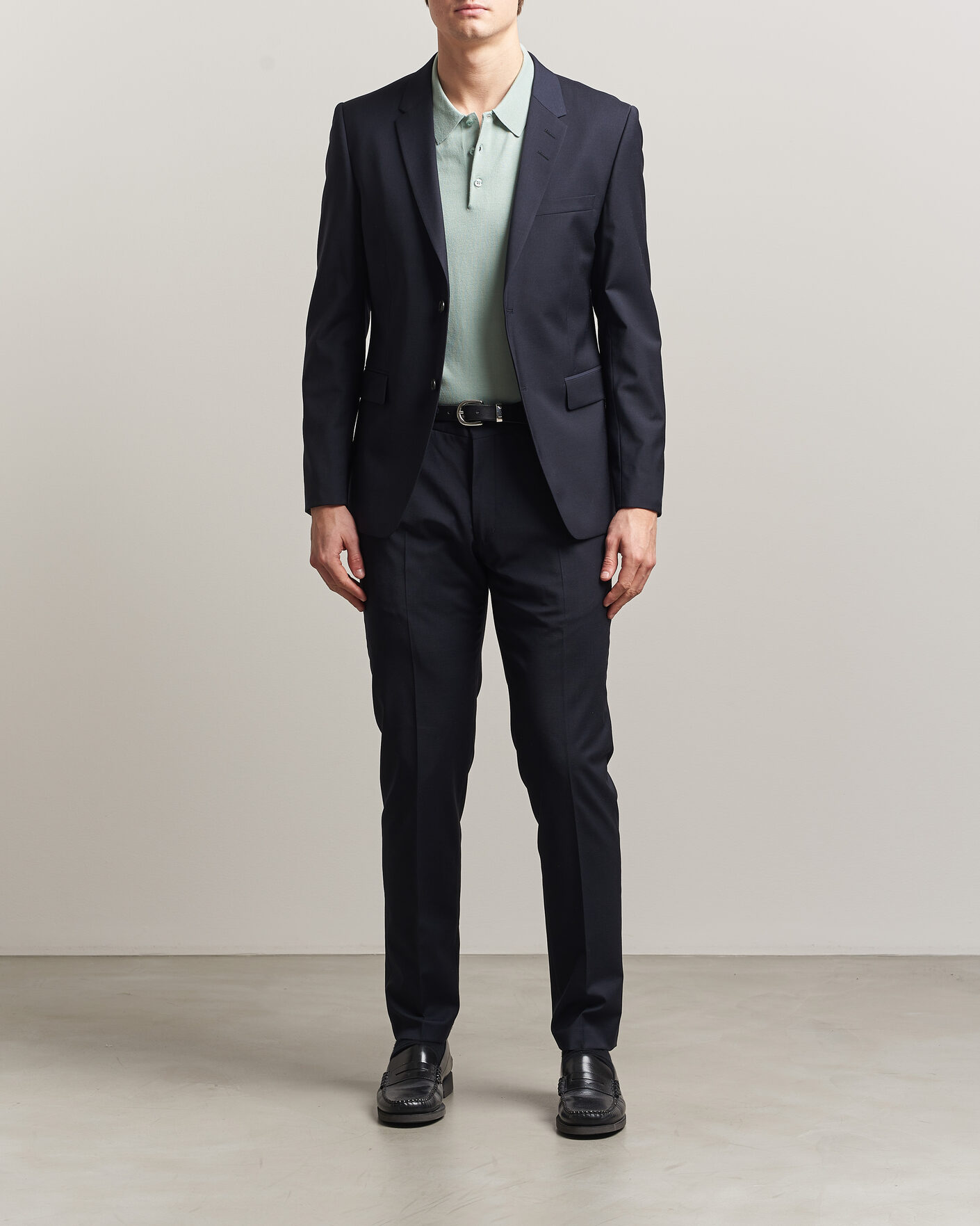 Mies | Pikkutakit | Tiger of Sweden | Jamie Wool Travel Suit Blazer Dark Ink