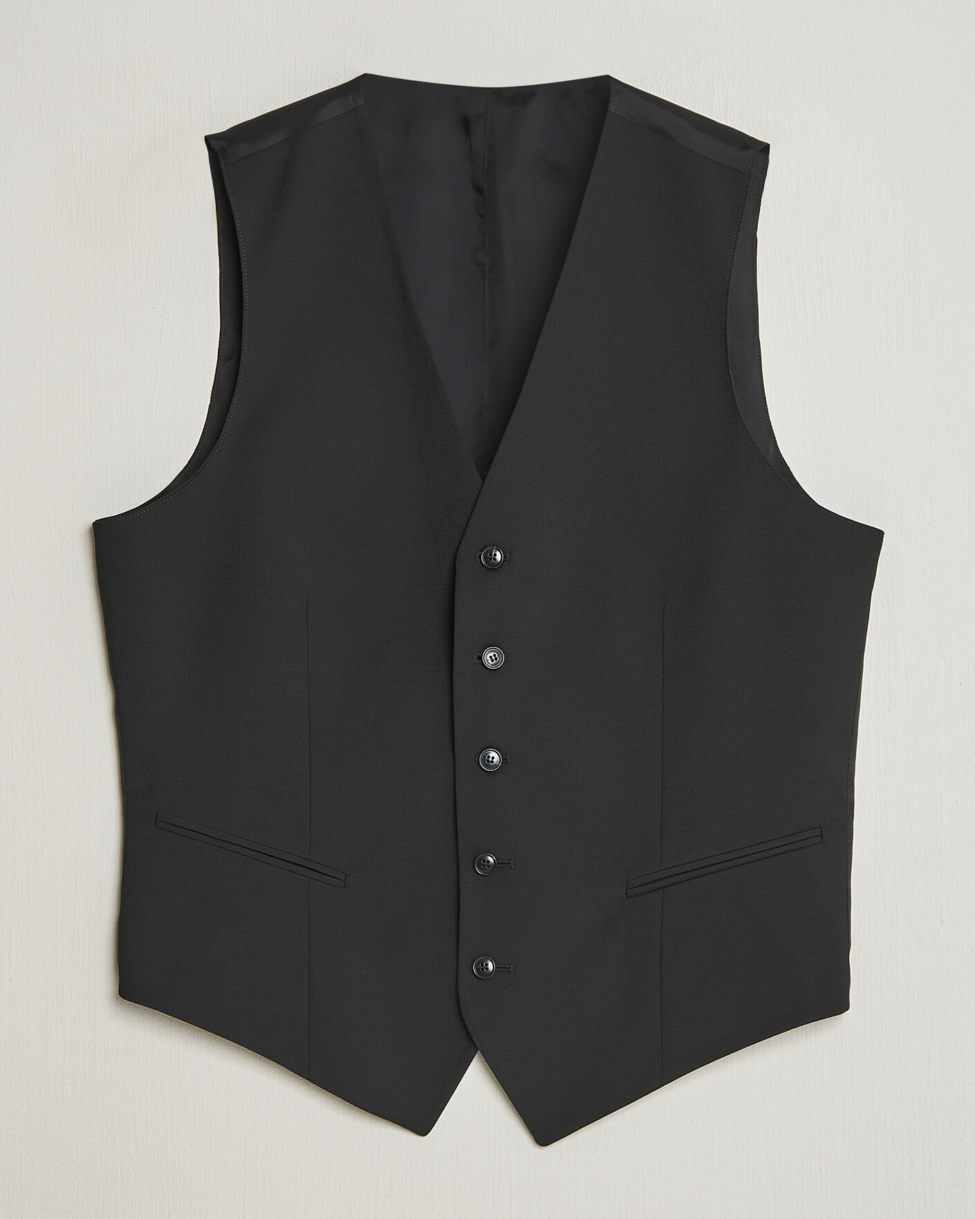 Mies | Ulkoliivit | Tiger of Sweden | Winston Wool Travel Waistcoat Black