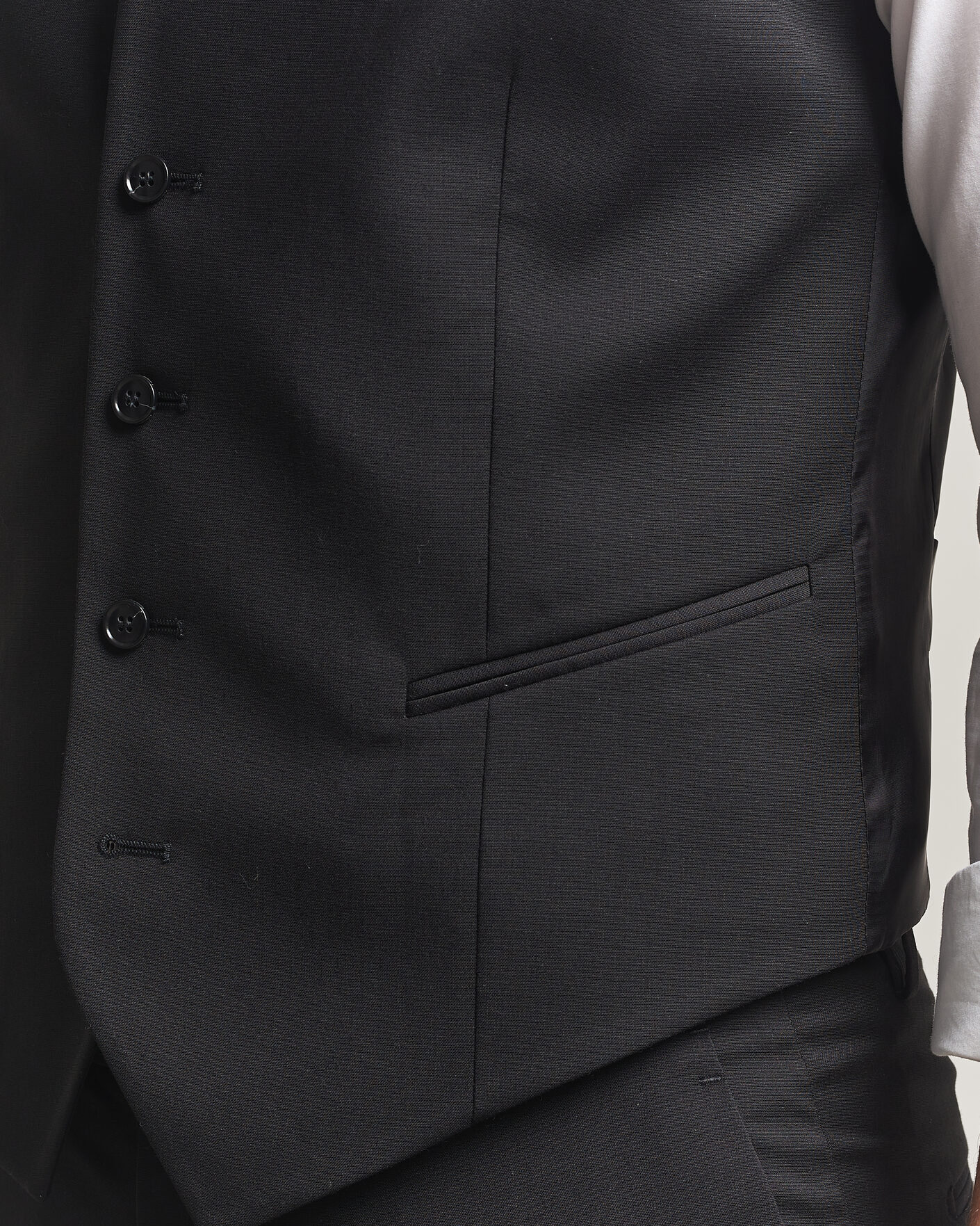 Mies | Ulkoliivit | Tiger of Sweden | Winston Wool Travel Waistcoat Black