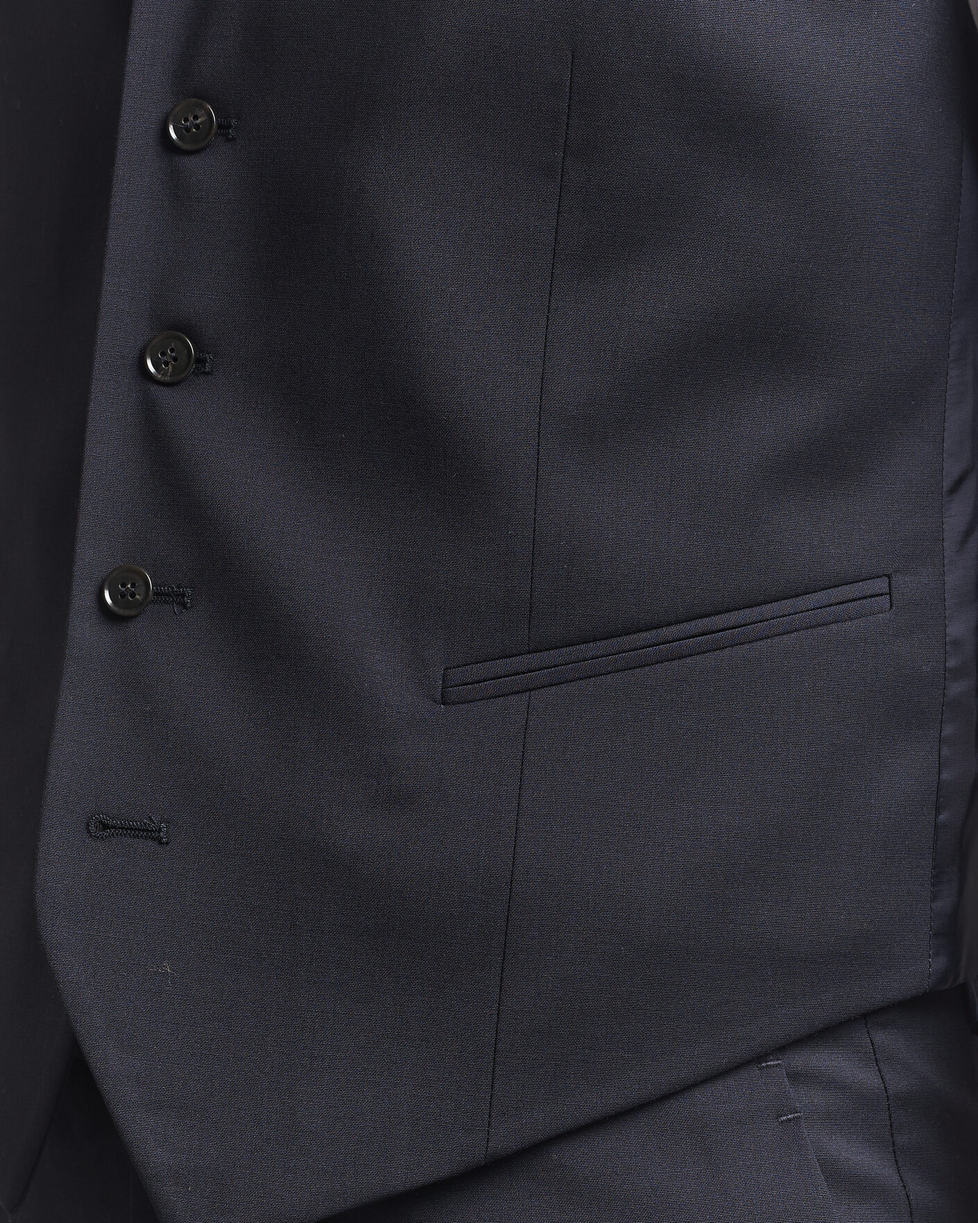 Mies | Ulkoliivit | Tiger of Sweden | Winston Wool Travel Waistcoat Dark Ink