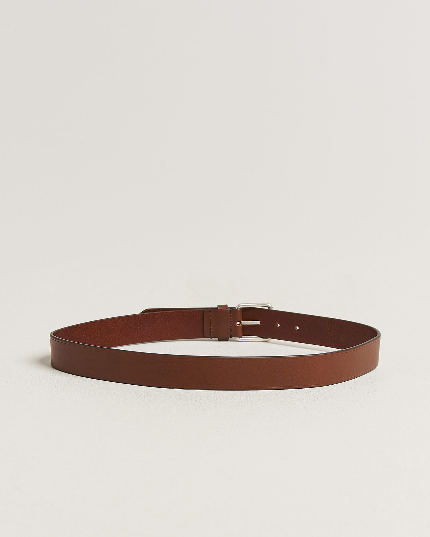 Mies | Vyöt | Tiger of Sweden | Labori Leather Belt Dark Brown