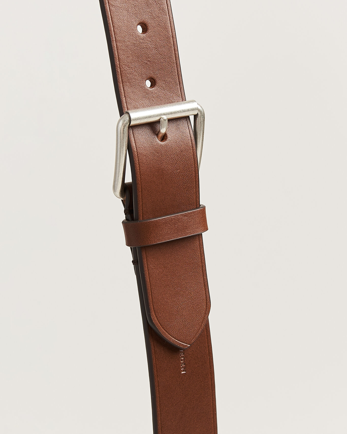 Mies | Vyöt | Tiger of Sweden | Labori Leather Belt Dark Brown