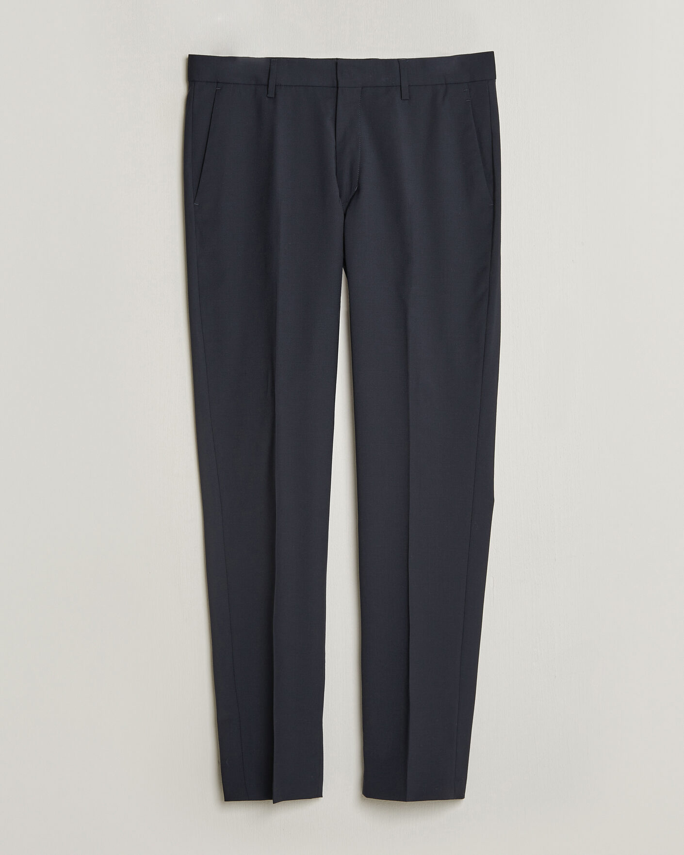 Mies | Housut | Tiger of Sweden | Tenuta Wool Travel Suit Trousers Dark Ink
