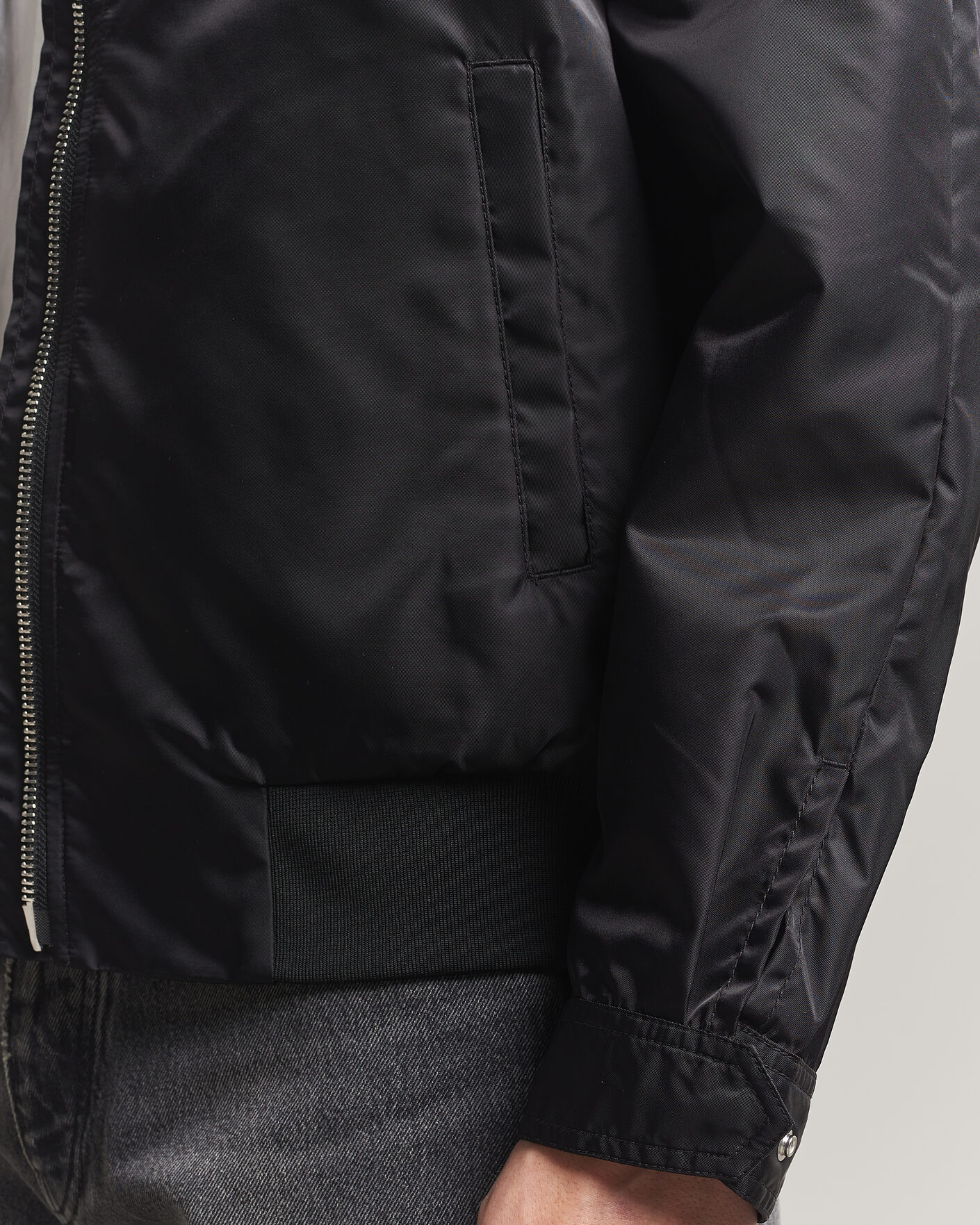 Mies | Takit | Filippa K | Technical Bomber Jacket Black