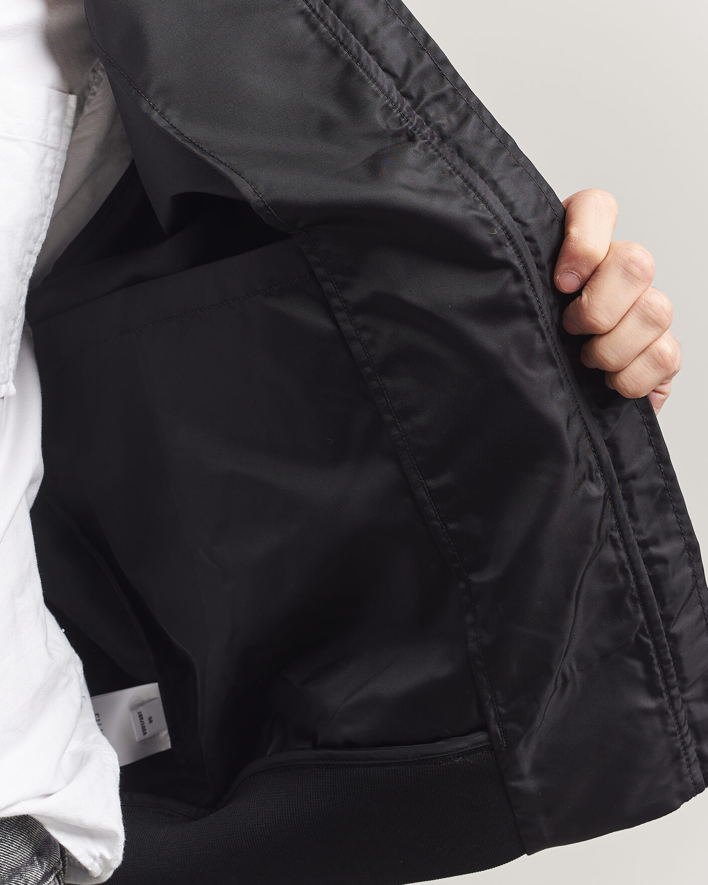 Mies | Takit | Filippa K | Technical Bomber Jacket Black