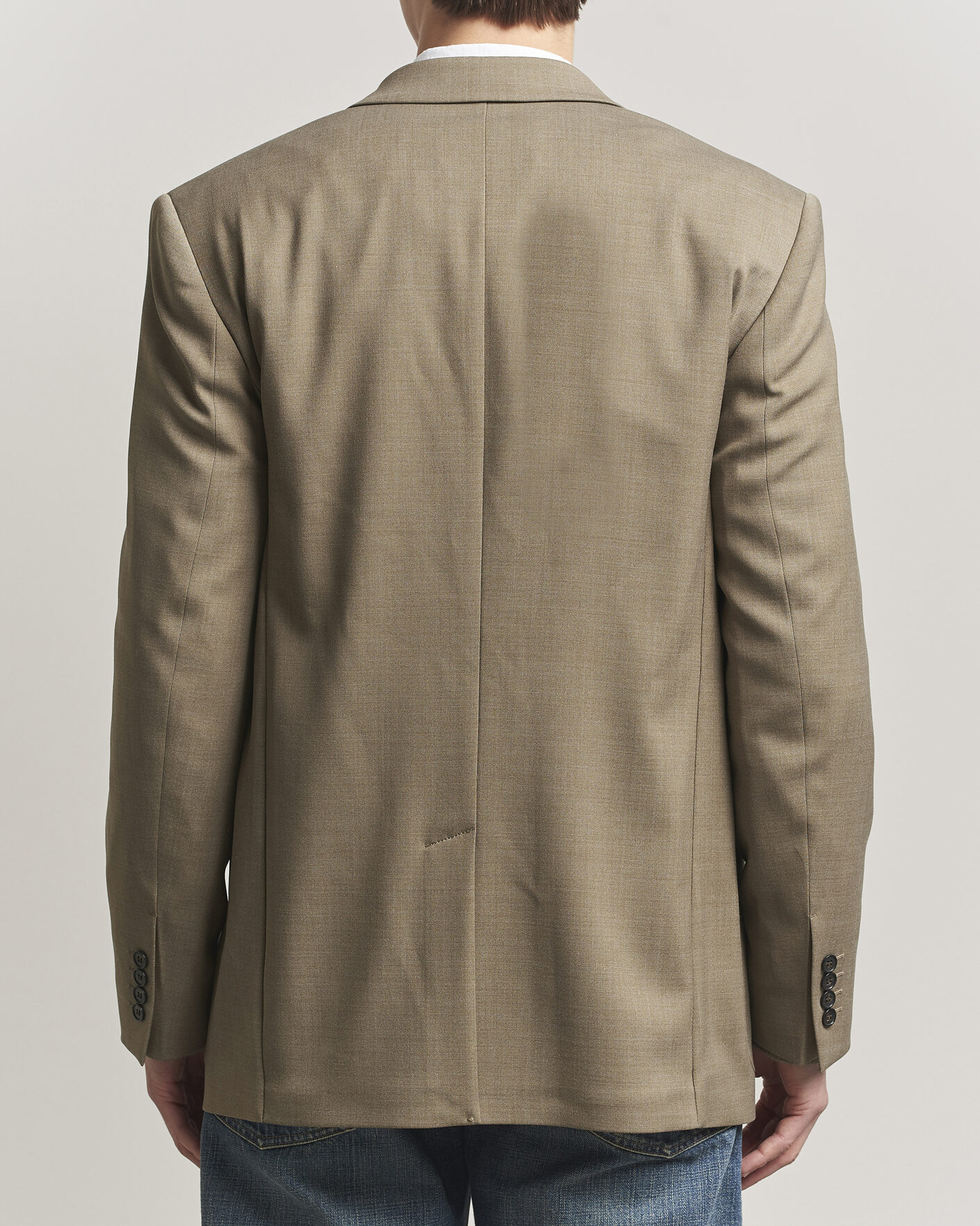 Mies | Pikkutakit | Filippa K | Michael Wool Double Breasted Blazer Light Driftwood