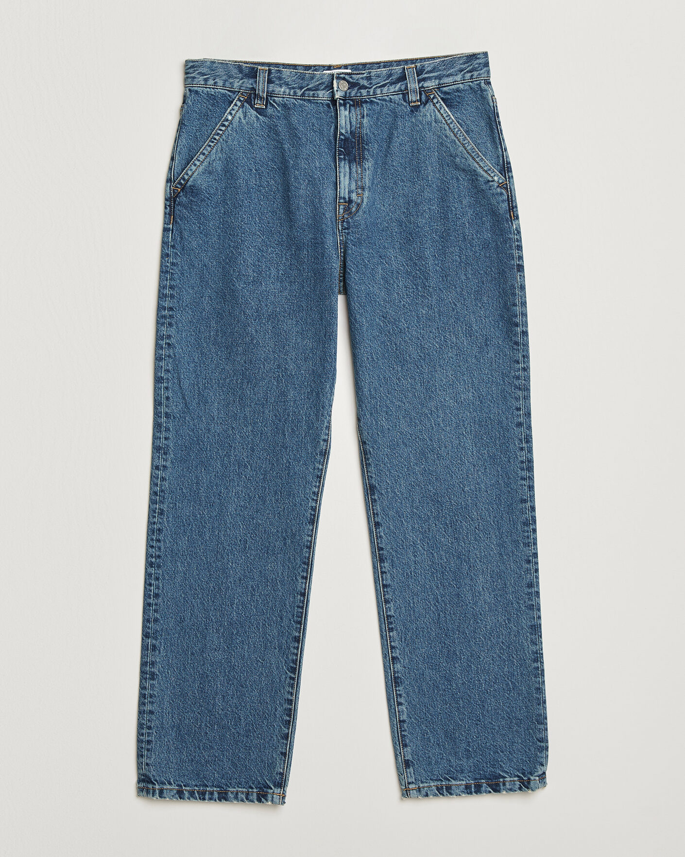 Mies | Farkut | Filippa K | Workwear Jeans Washed Mid Blue
