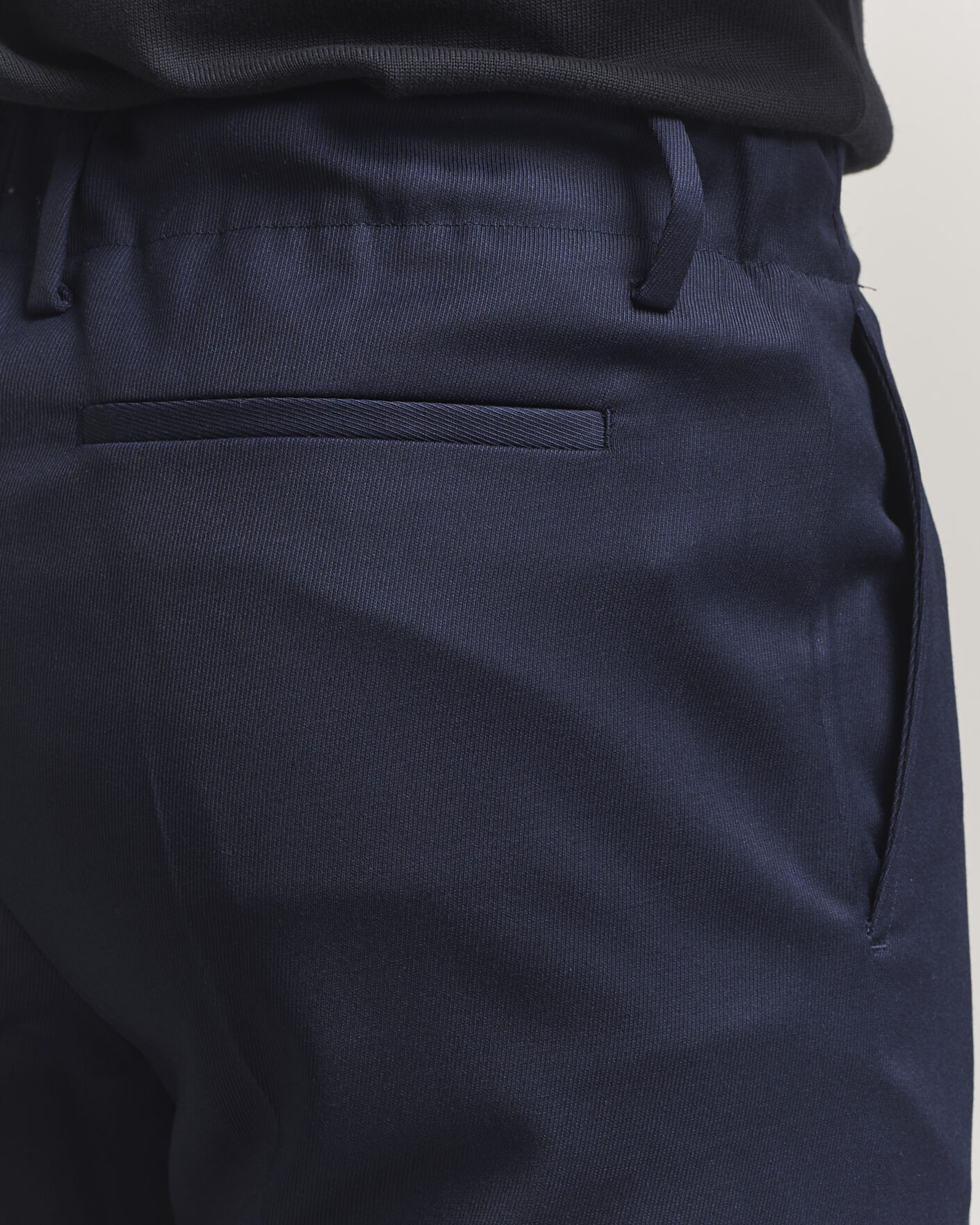 Mies | Housut | Filippa K | Troy Tailored Drawstring Trousers Ink Navy