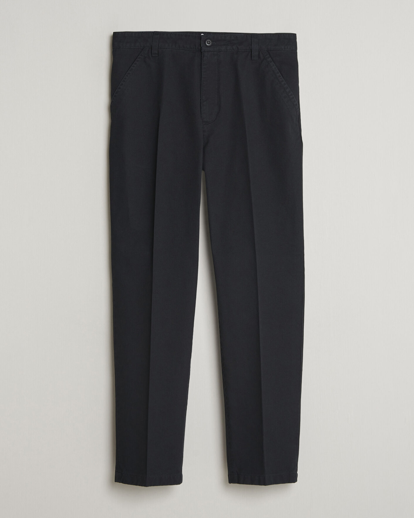 Mies | Housut | Filippa K | Carl Cotton Trousers Black