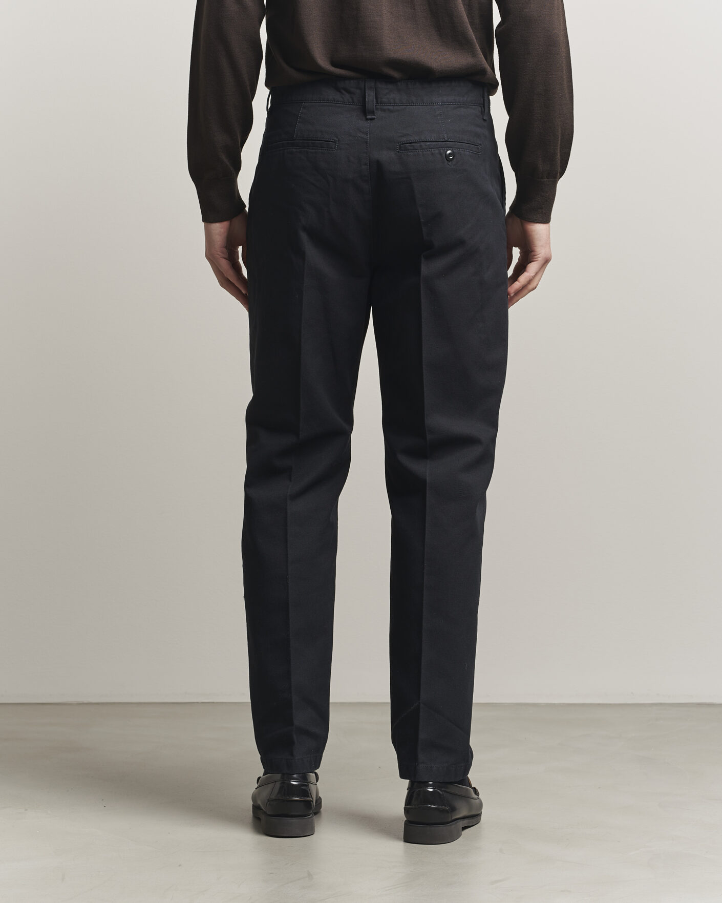 Mies | Housut | Filippa K | Carl Cotton Trousers Black