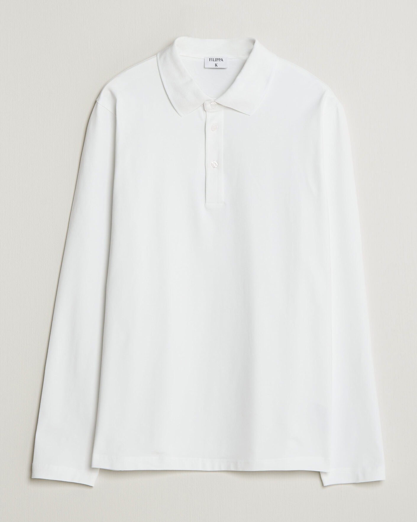 Mies | Pikeet | Filippa K | Luke Stretch Polo Shirt White