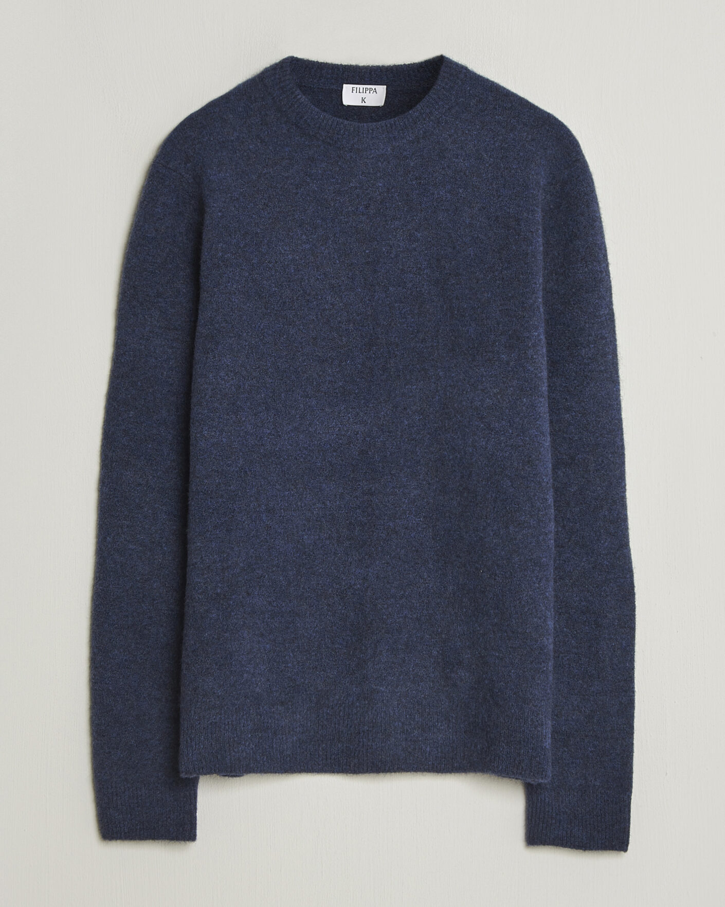 Mies | Puserot | Filippa K | Yak Knitted Sweater Night Teal
