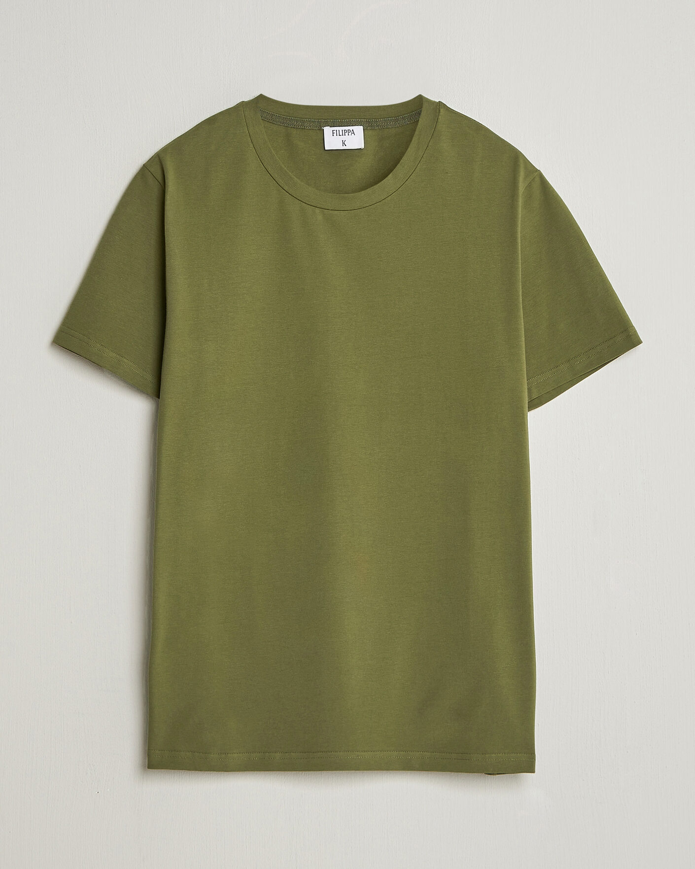 Mies | T-paidat | Filippa K | Soft Lycra T-Shirt Laurel Green