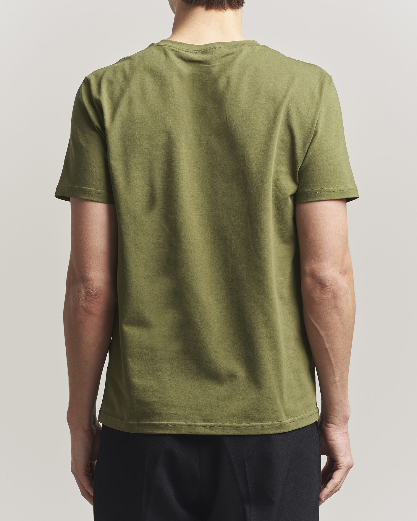 Mies | T-paidat | Filippa K | Soft Lycra T-Shirt Laurel Green