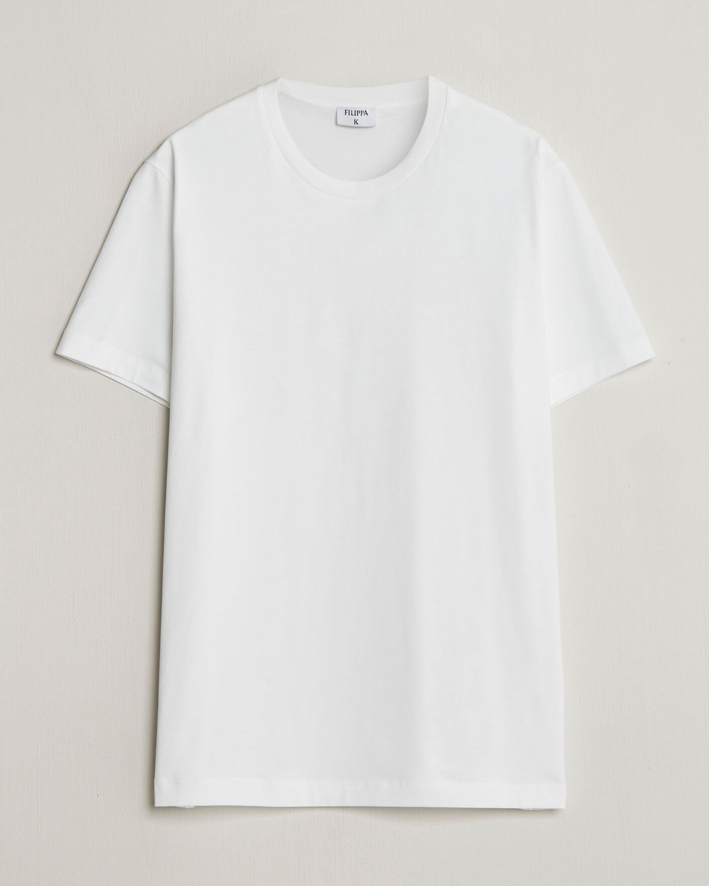 Mies | T-paidat | Filippa K | Filip Crew Neck T-Shirt White