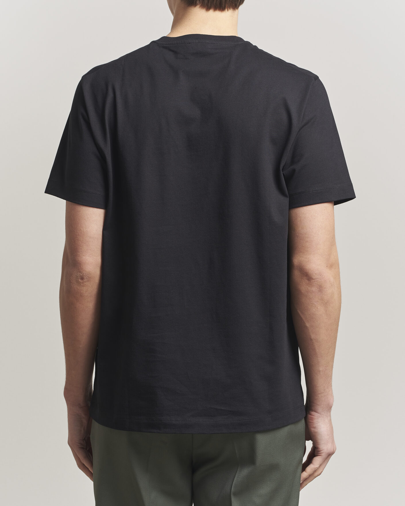 Mies | T-paidat | Filippa K | Filip Crew Neck T-Shirt Black