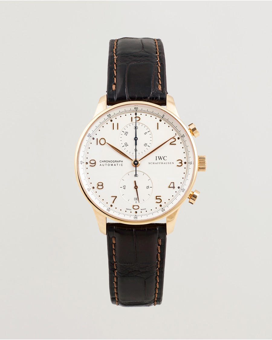Mies | Pre-Owned & Vintage Watches | IWC Pre-Owned | Portuguese Chronograph 18K