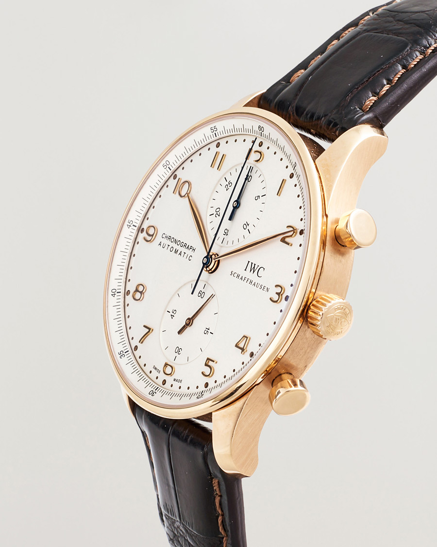 Mies | Pre-Owned & Vintage Watches | IWC Pre-Owned | Portuguese Chronograph 18K