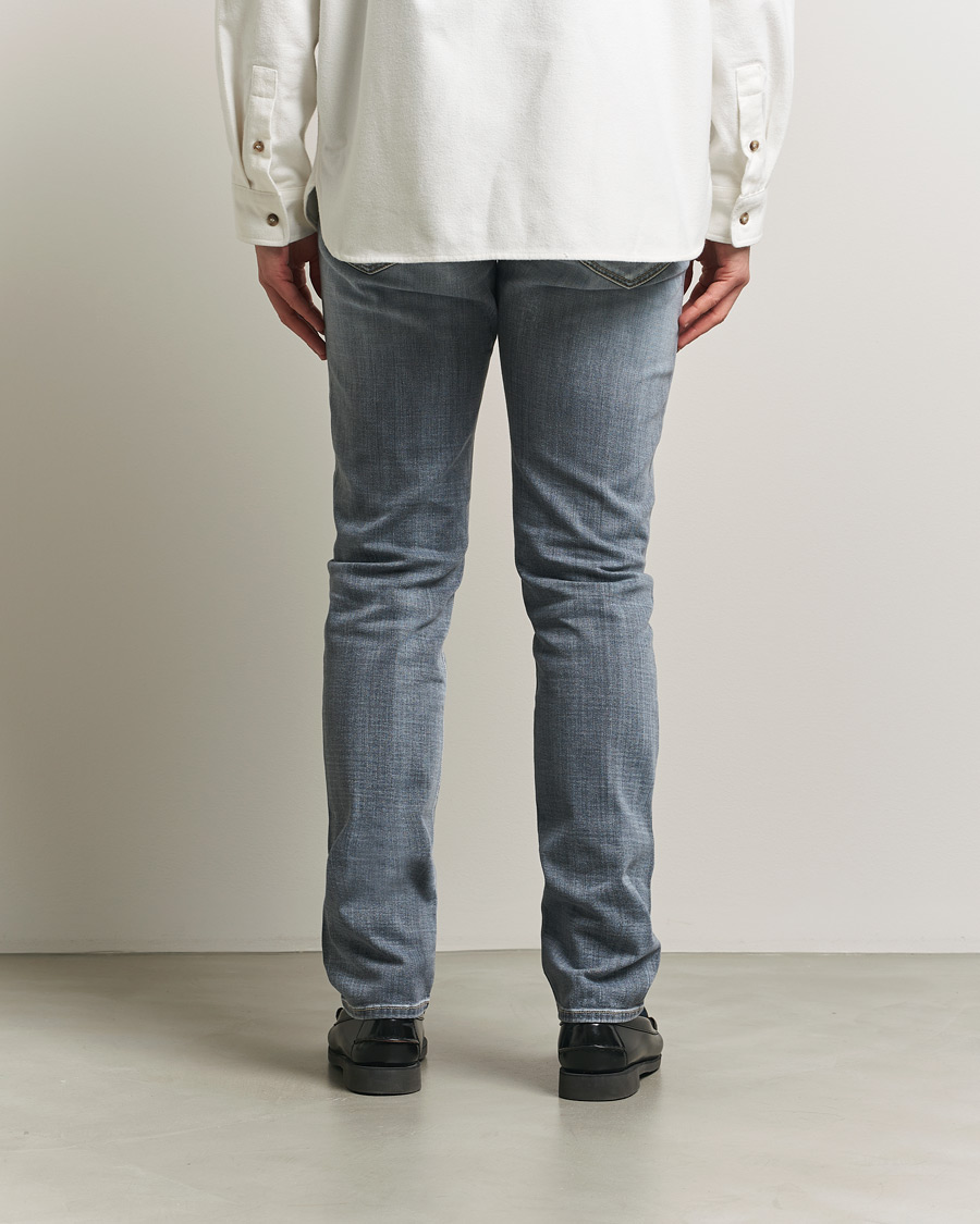 Mies | Farkut | Jacob Cohën | Bard Slim Fit Stretch Jeans Light Grey