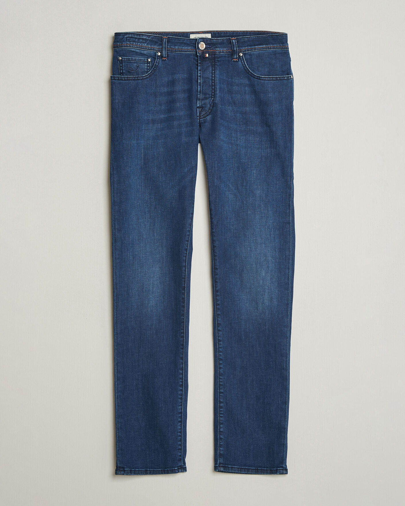 Mies | Farkut | Jacob Cohën | Bard Slim Fit Stretch Jeans Mid Blue