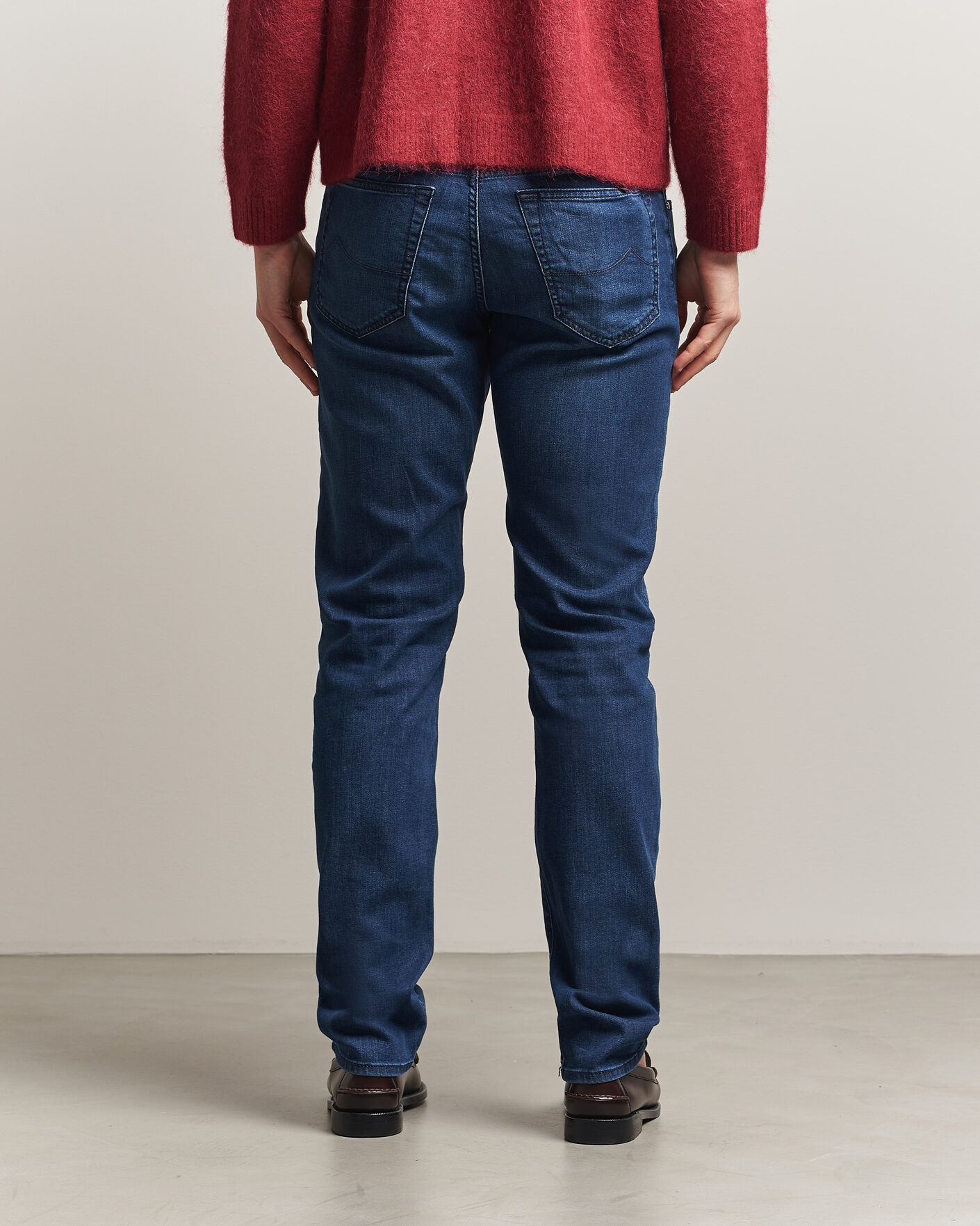 Mies | Farkut | Jacob Cohën | Bard Slim Fit Stretch Jeans Mid Blue