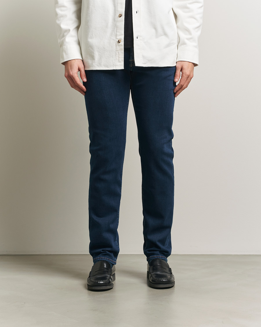 Mies | Farkut | Jacob Cohën | Bard Slim Fit Stretch Jeans Dark Blue