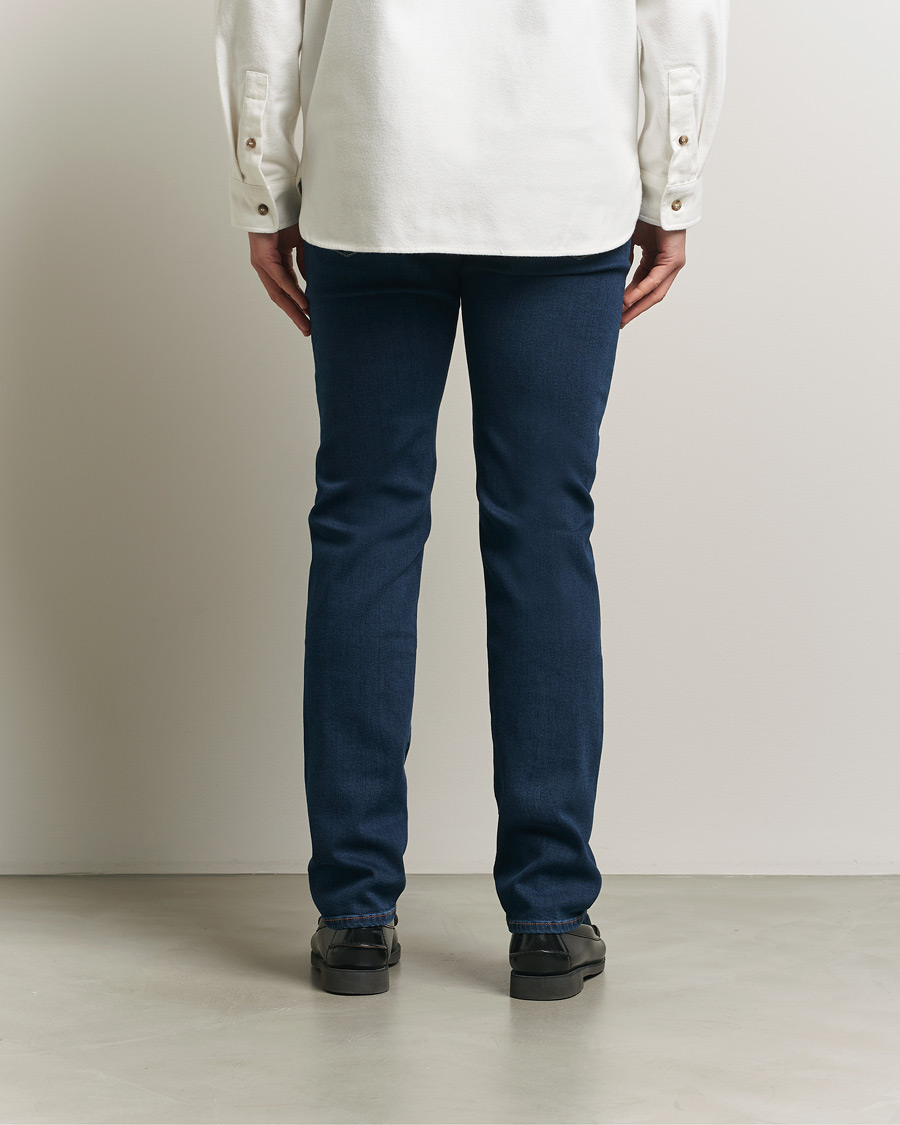 Mies | Farkut | Jacob Cohën | Bard Slim Fit Stretch Jeans Dark Blue