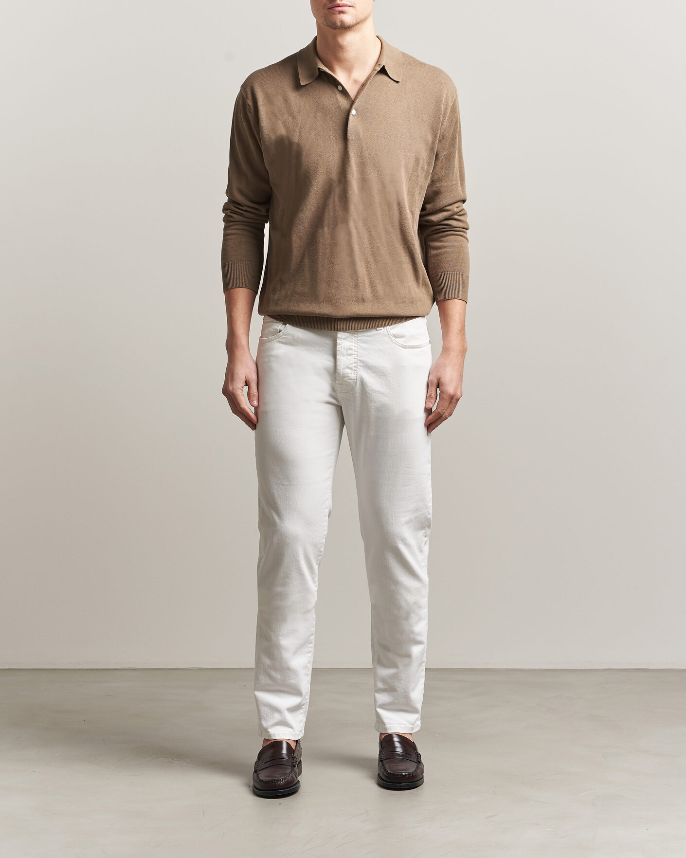 Mies | Farkut | Jacob Cohën | Bard Slim Fit Bull Stretch Jeans White
