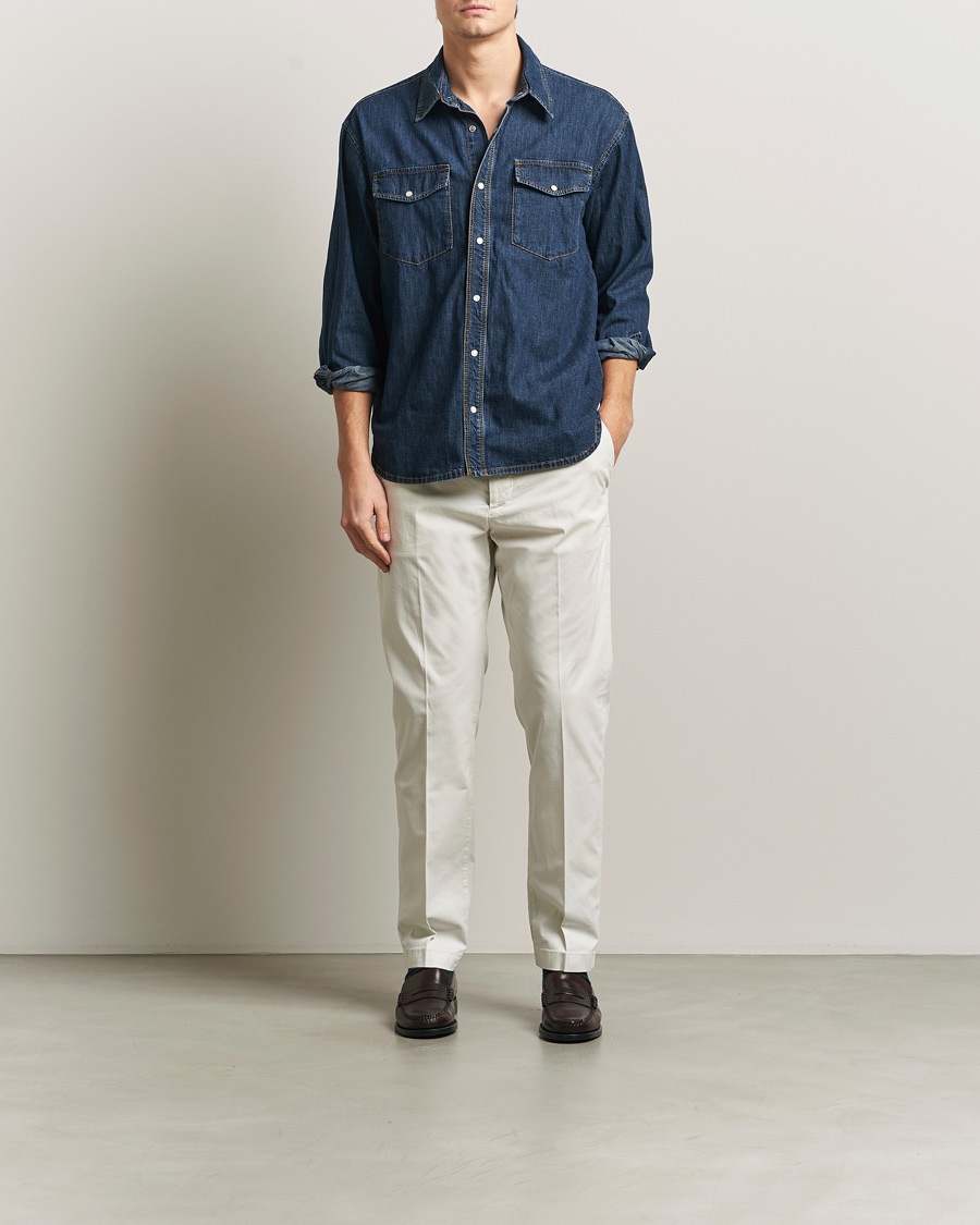 Mies | Housut | Jacob Cohën | John Chino Off White