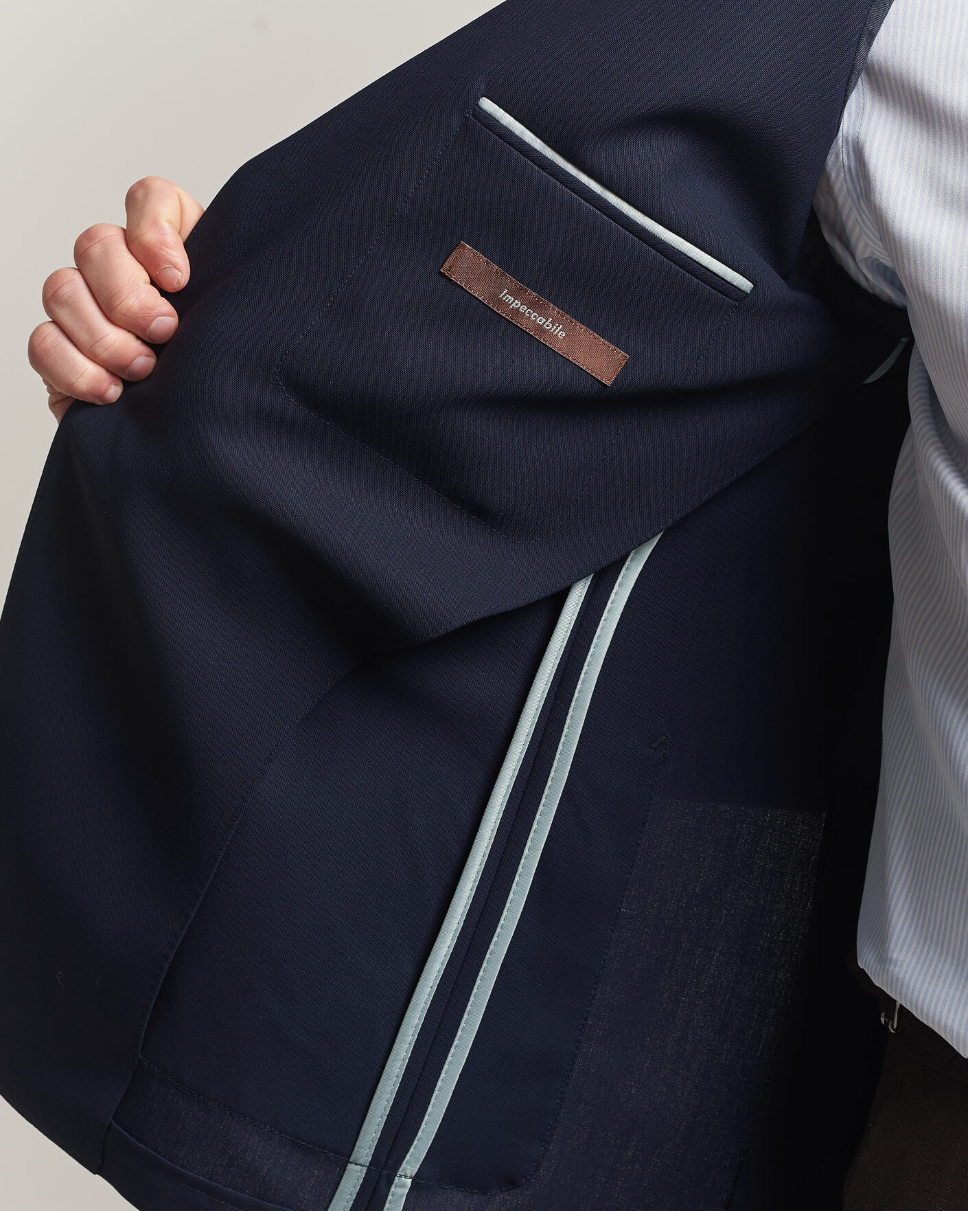 Mies | Pikkutakit | Canali | Unconstructed Impeccabile Wool Blazer Navy