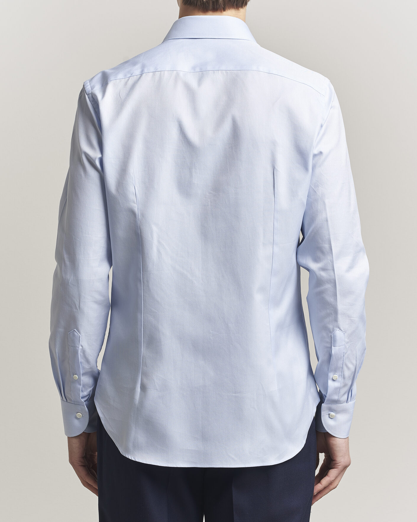 Mies | Kauluspaidat | Canali | Slim Fit Oxford Shirt Light Blue