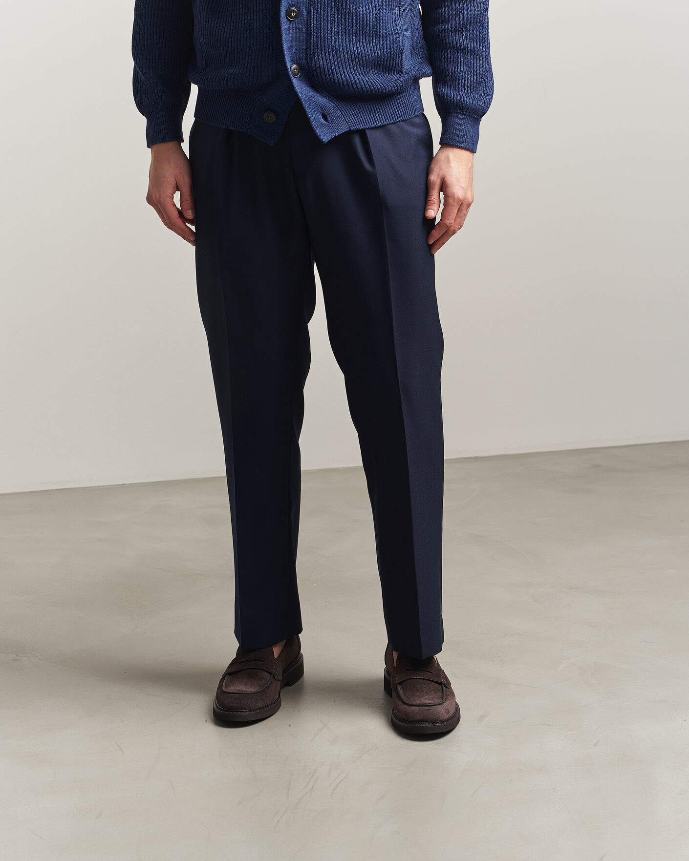 Mies | Loaferit | Canali | Penny Loafers Dark Brown Suede