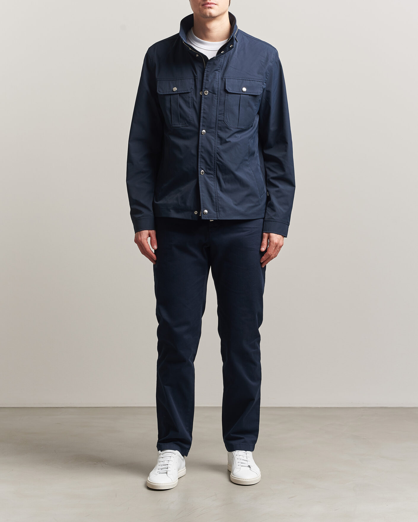 Mies | Housut | J.Lindeberg | Chaze Cotton Stretch Pants JL Navy